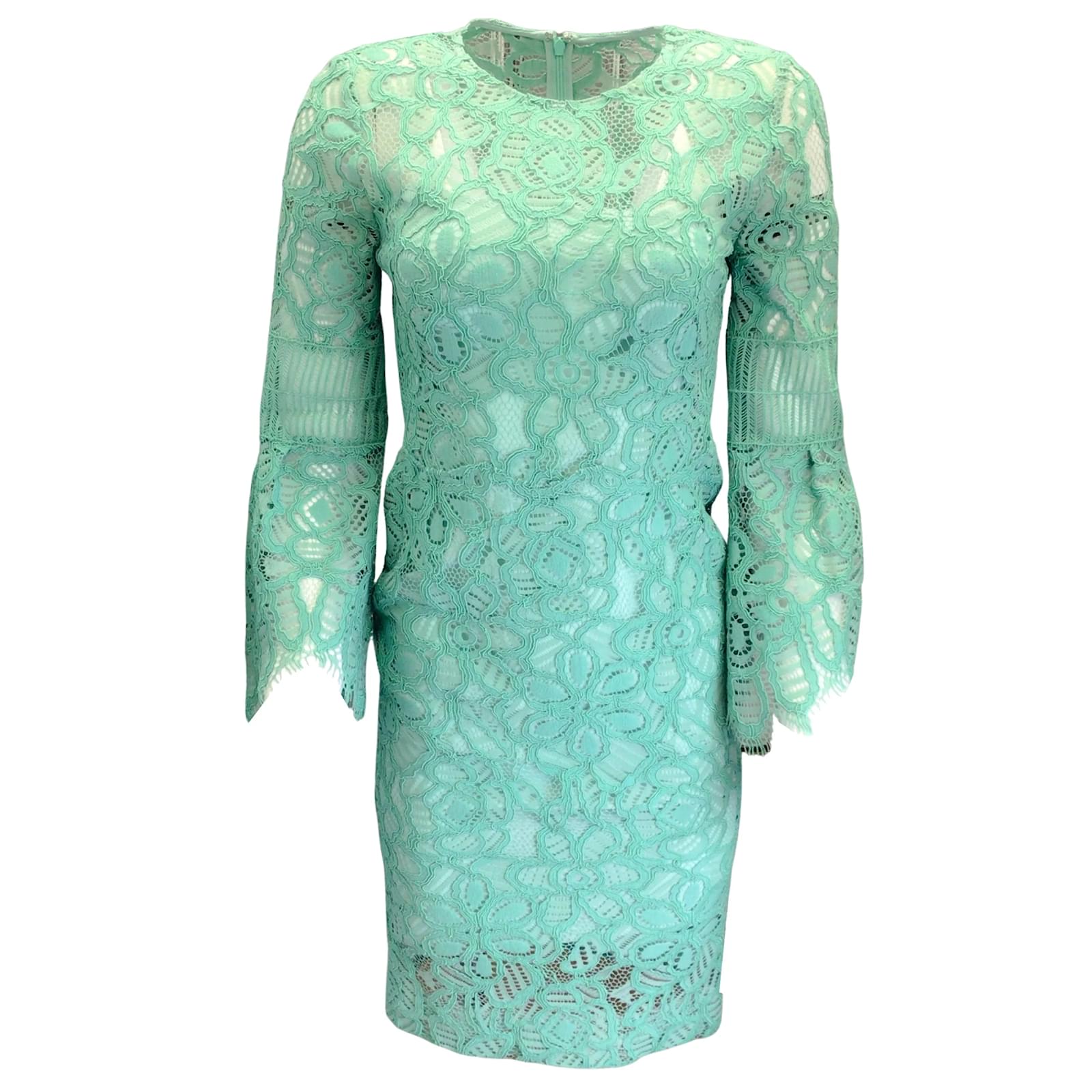 white lace dress bodycon THEO LACE MAXI DRESS main image 1