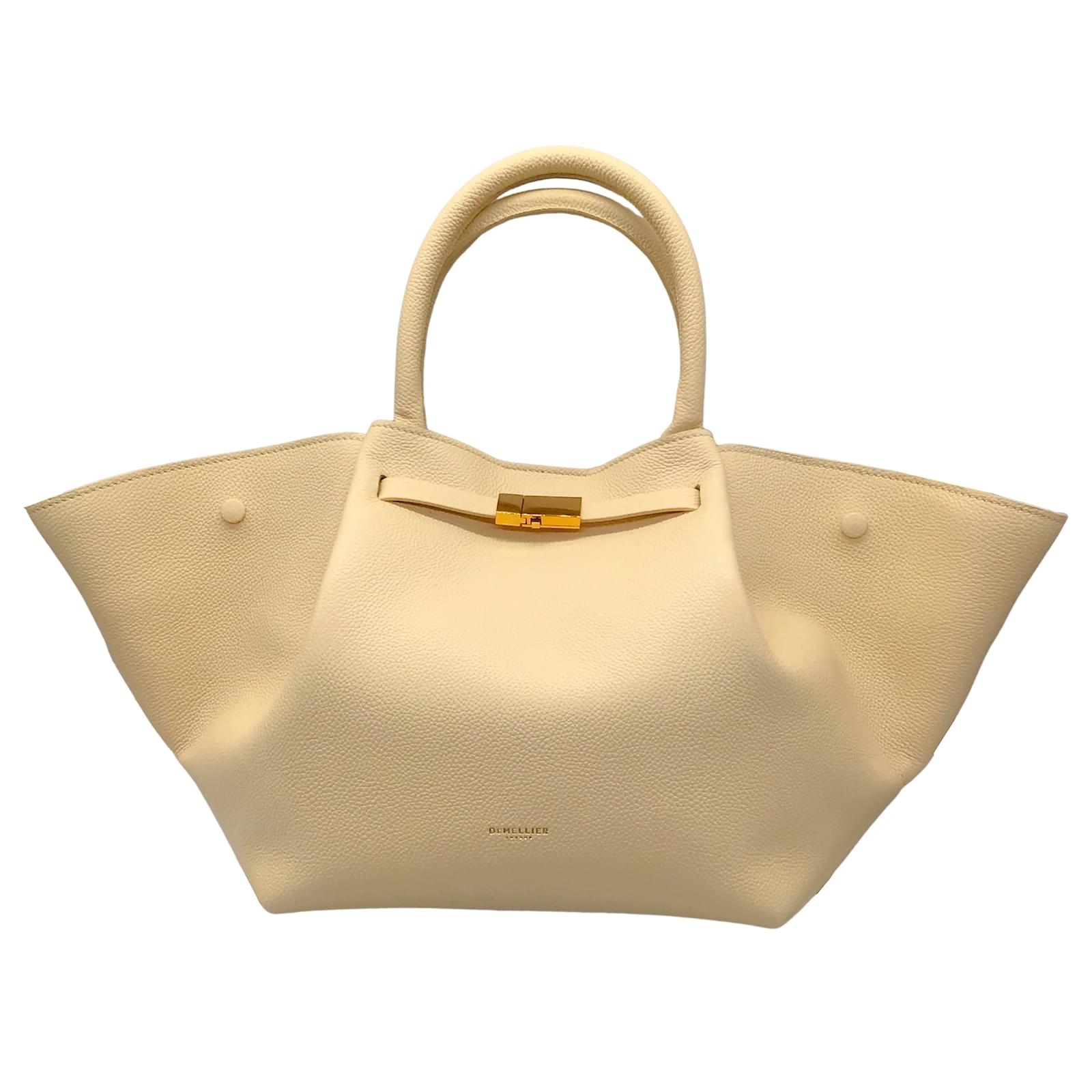 Autre Marque DeMellier Buttermilch Midi New York Leder