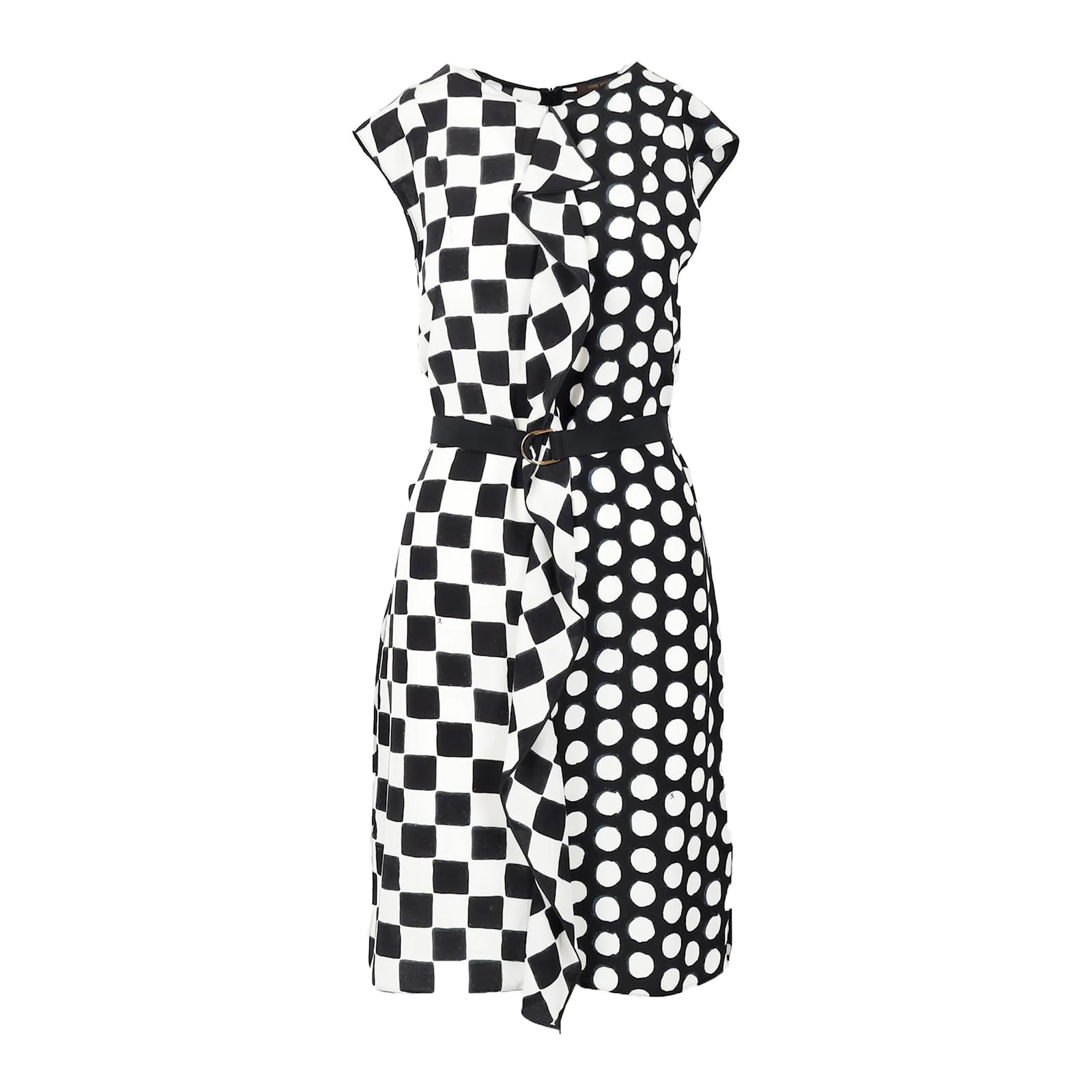 Dresses Louis Vuitton Louis Vuitton Checker and Polka Dots Dress