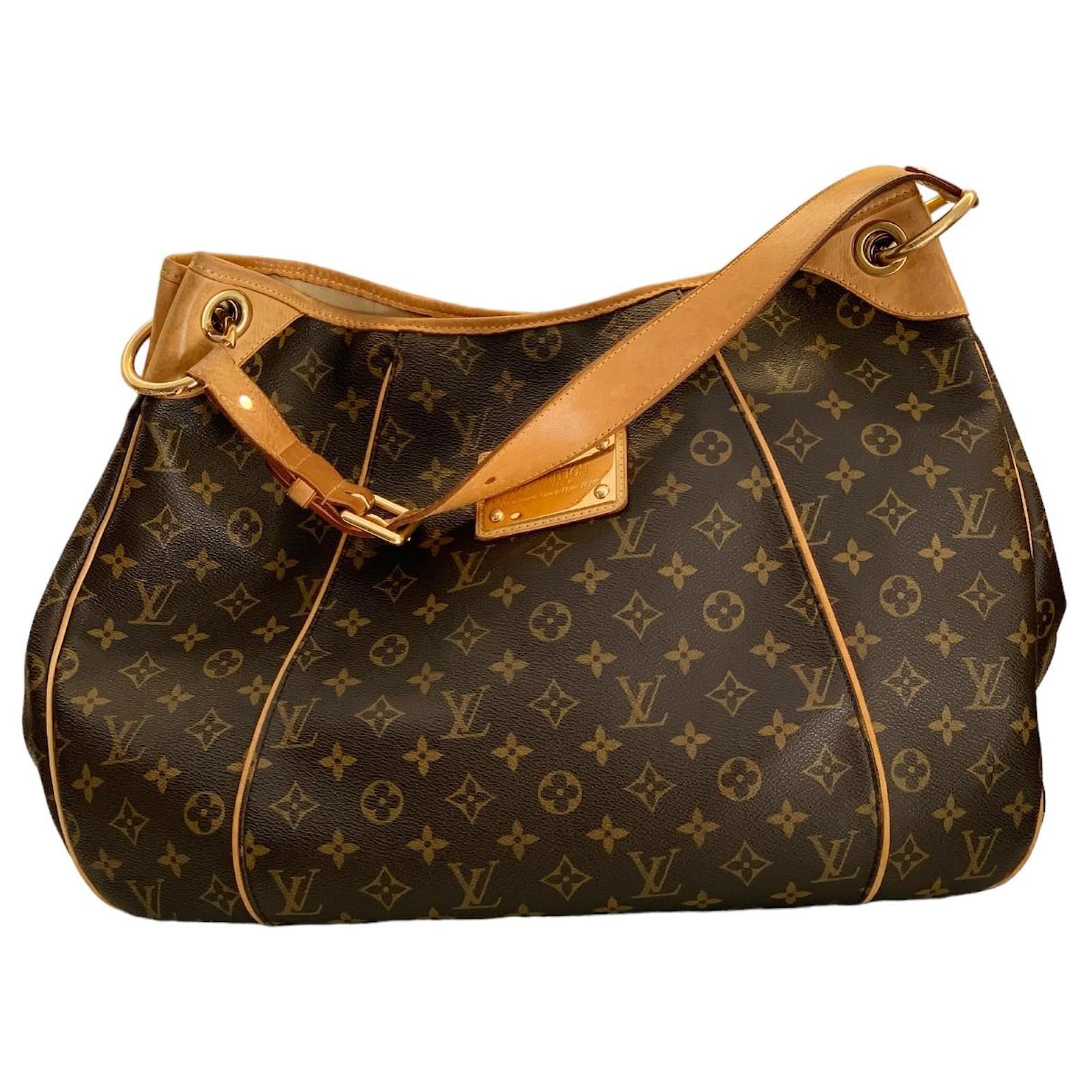 Galliera Louis Vuitton Handbags Brown Cloth ref.941150 - Joli Closet