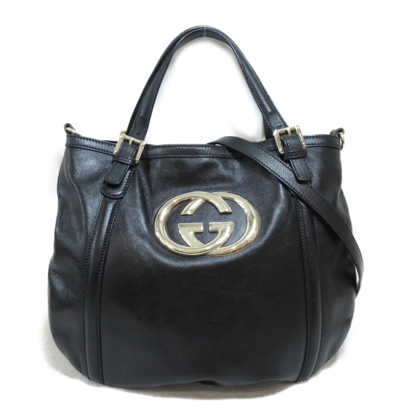 Gucci Britt Leather Tote / Shoulder Bag -  Norway