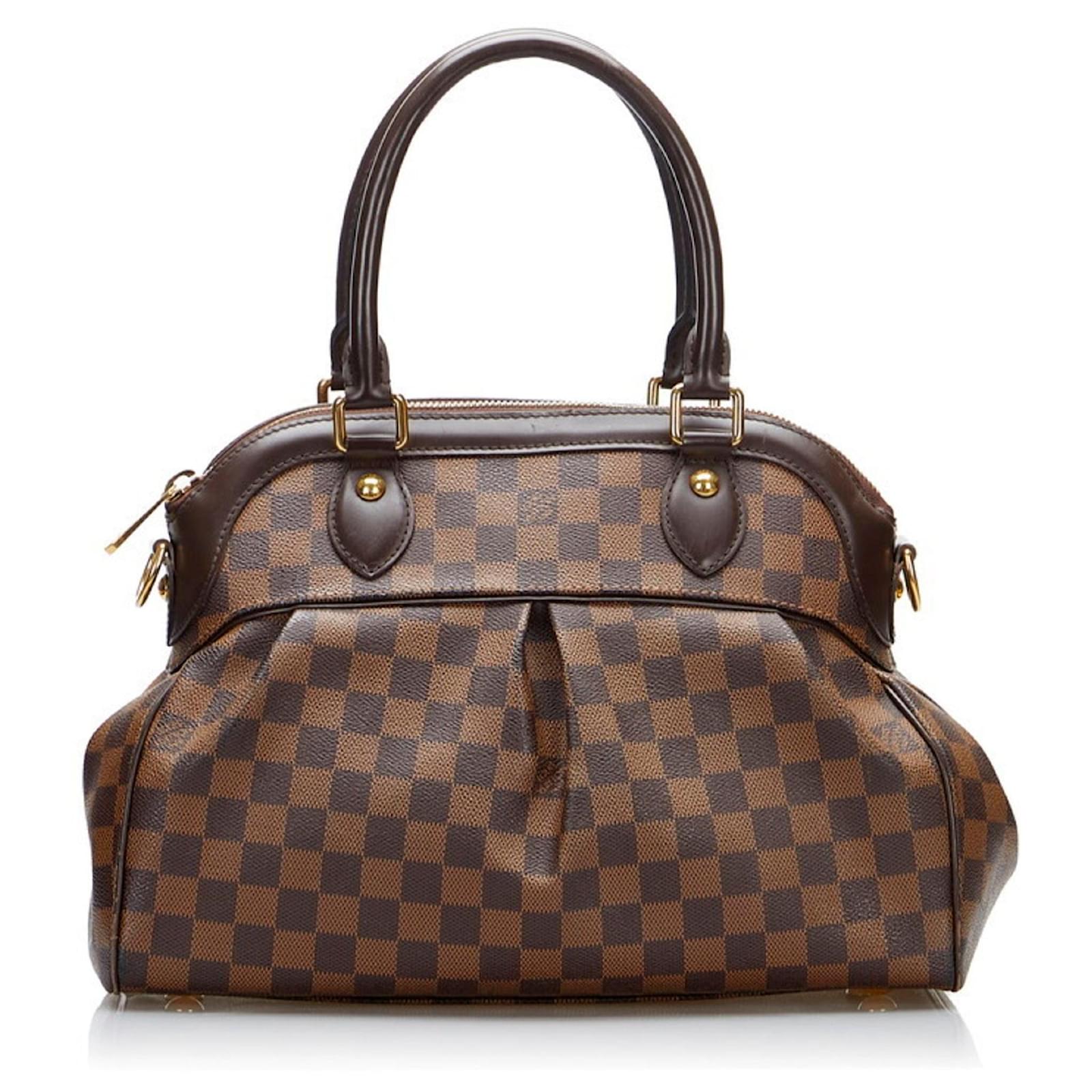 Louis Vuitton Damier Ebene Canvas Trevi PM Bag - Timeless Elegance