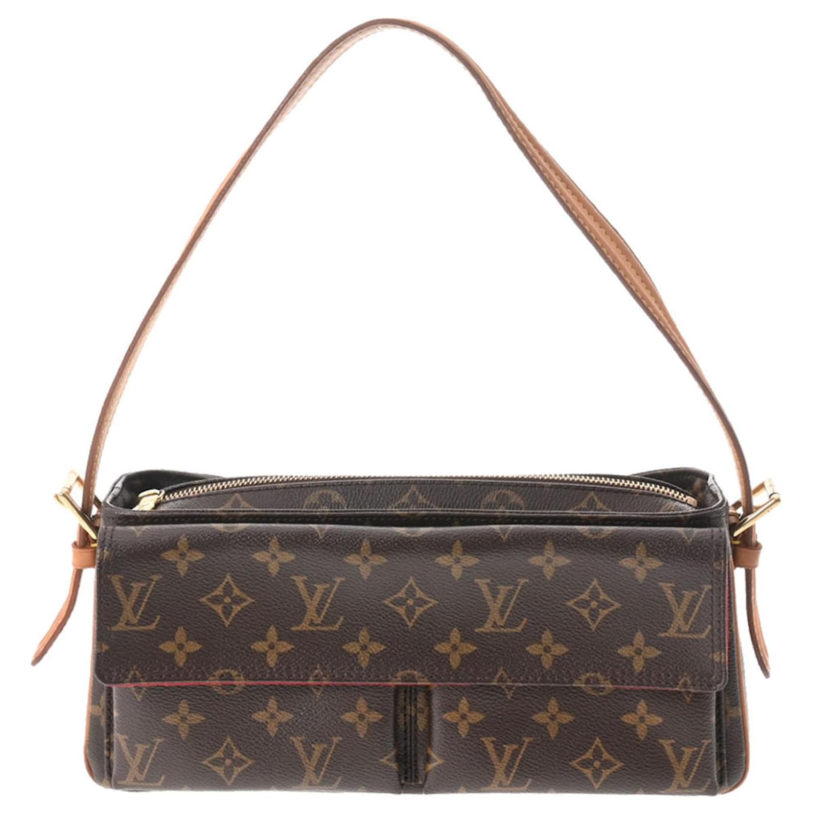 Louis Vuitton Viva Cite GM Monogram Coated Canvas Brown Shoulder Bag