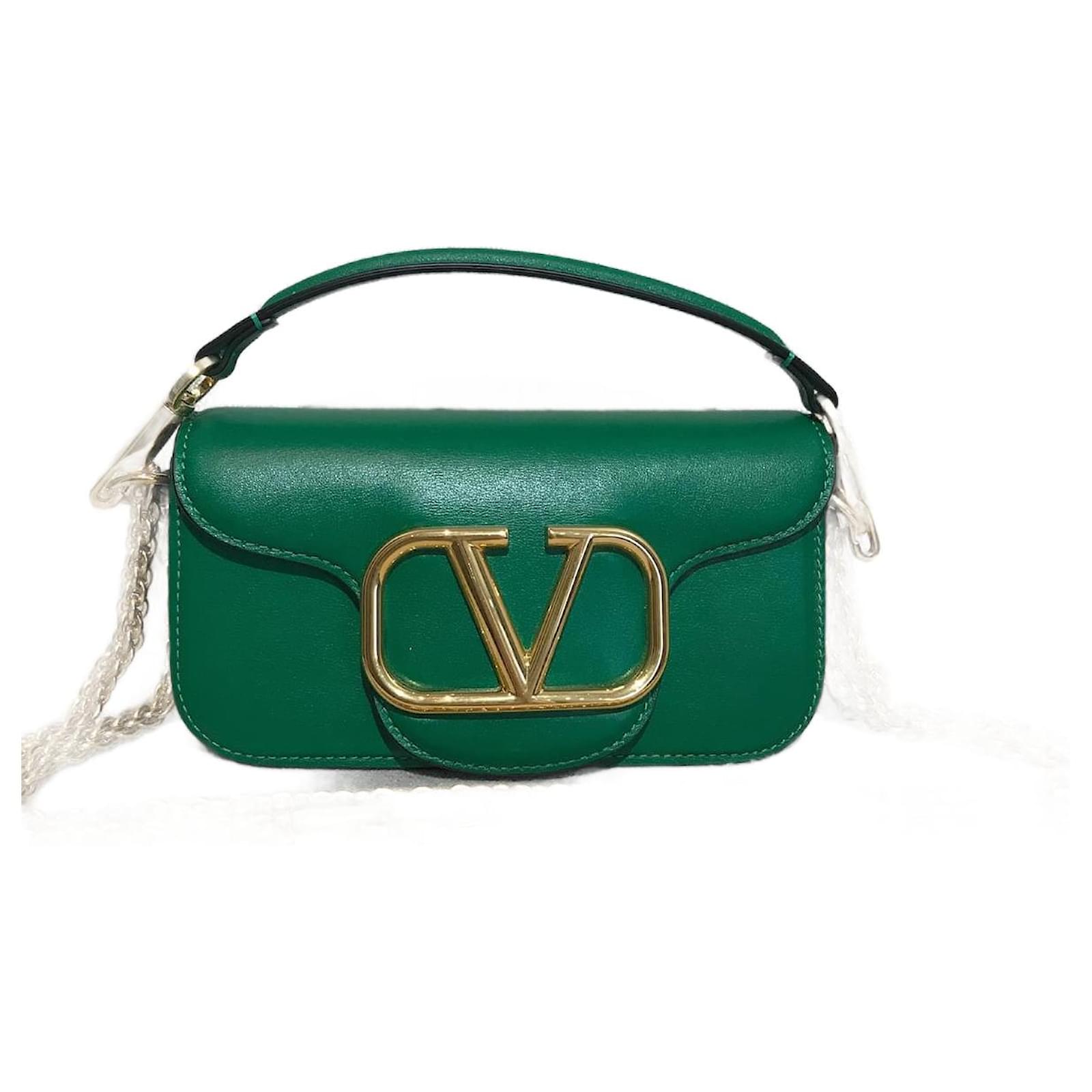Valentino Garavani Vlogo Signature Crossbody Bag - Green