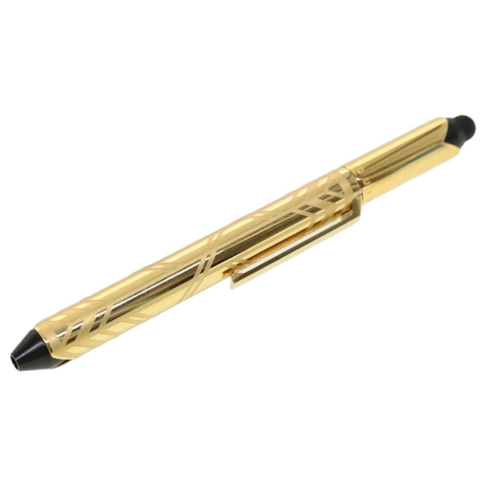 LOUIS VUITTON Styro Agenda Ballpoint Pen Metal Gold N75007 LV Auth 42776  Golden ref.943312 - Joli Closet
