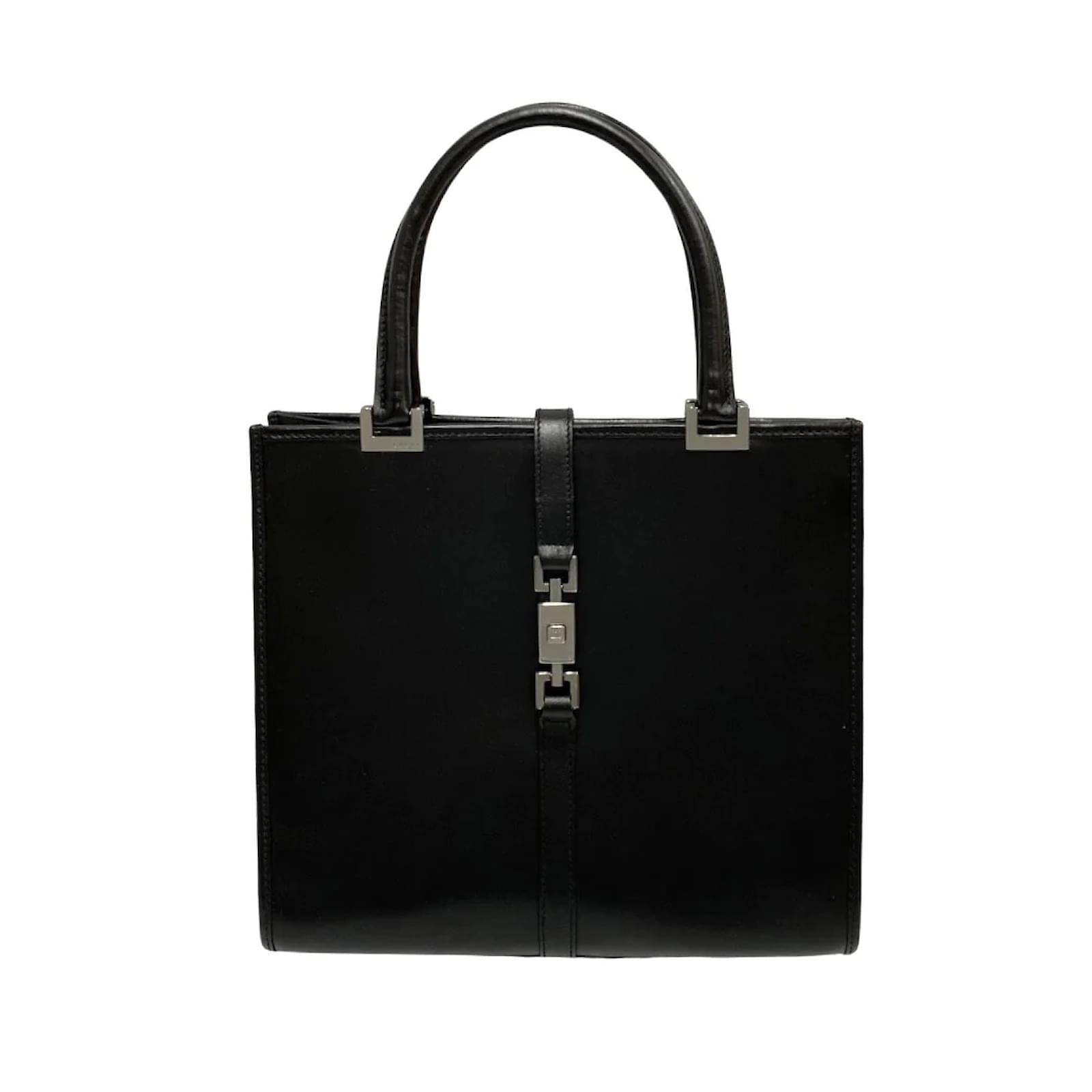 トートバッグ GUCCI Hbg Jackie Grand Prix Gucci Leather Jackie Handbag 002 1065 Black Pony-style