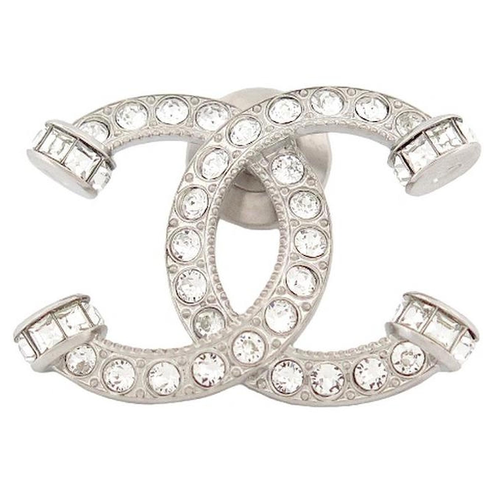Other jewelry NEW CHANEL PINS LOGO CC BROOCH STRASS CRYSTAL METAL
