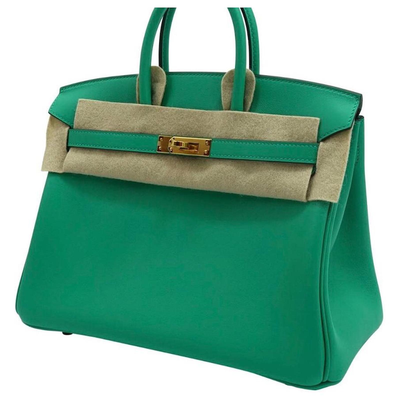 Hermes Green Handbags