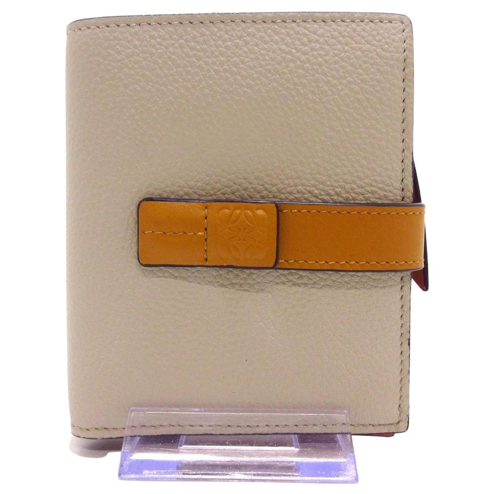 Loewe Compact Leather Zip Wallet