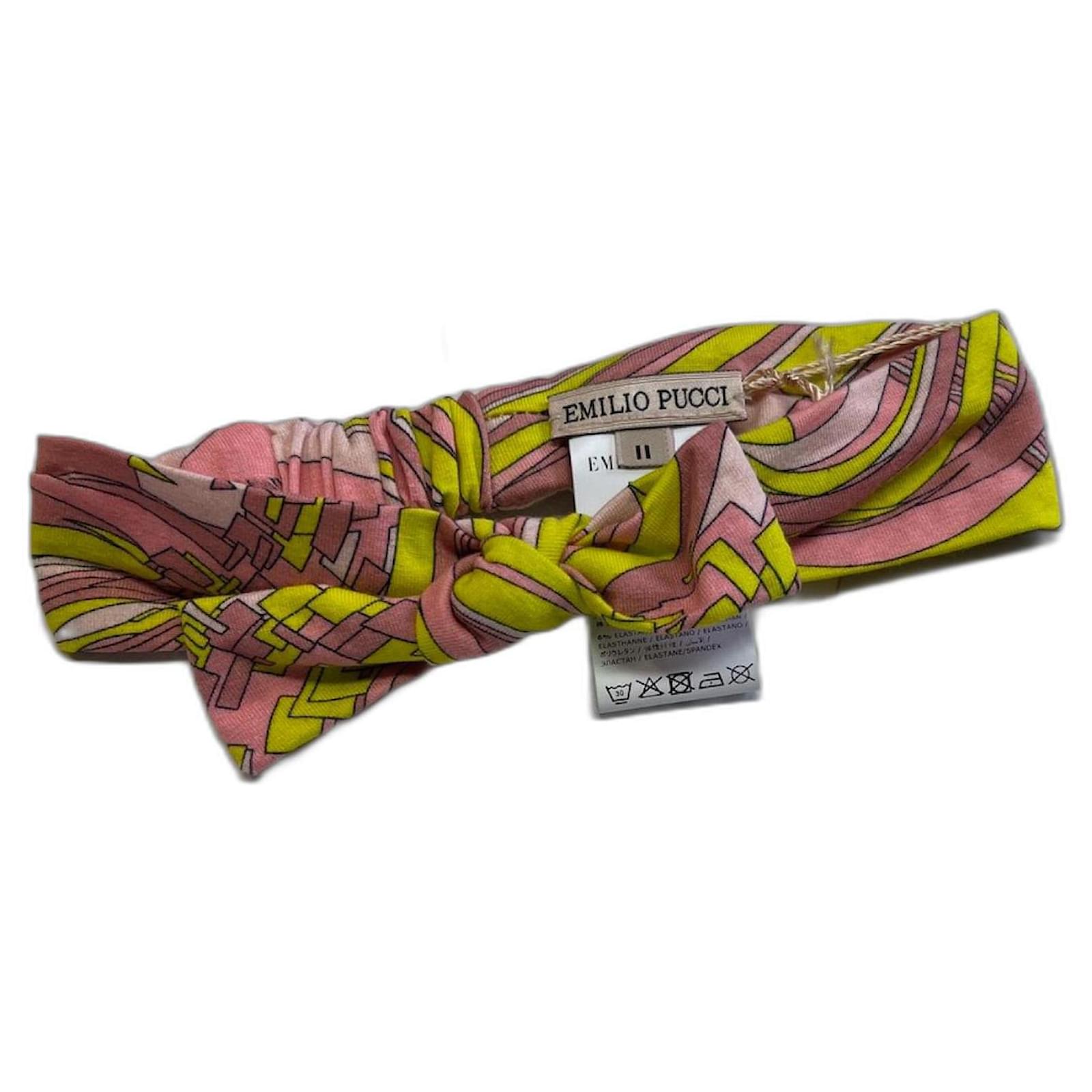 Emilio Pucci, Accessories, Emilio Pucci Multicolored Silk Scarf