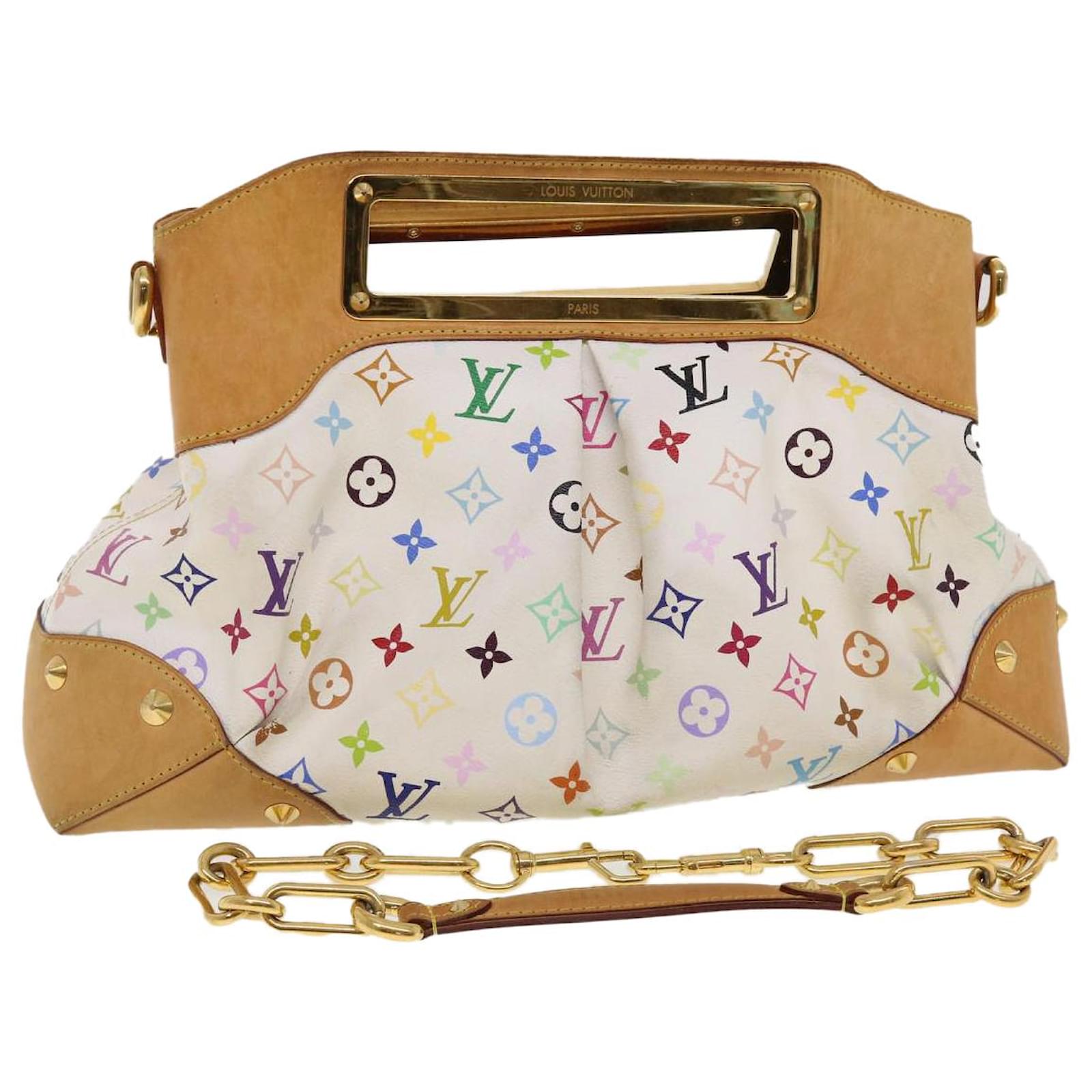 LOUIS VUITTON Shoulder Bag M40255 Judy MM Monogram multicolor