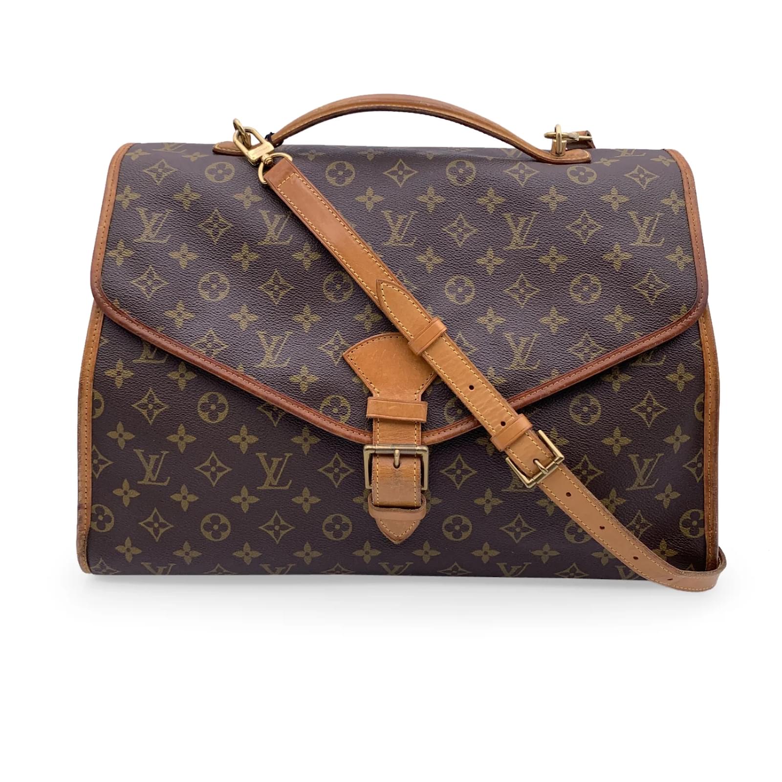 Louis Vuitton, Bags, Louis Vuitton Lv Shoulder Bag Randonnee Gm Brown  Monogramauthentic