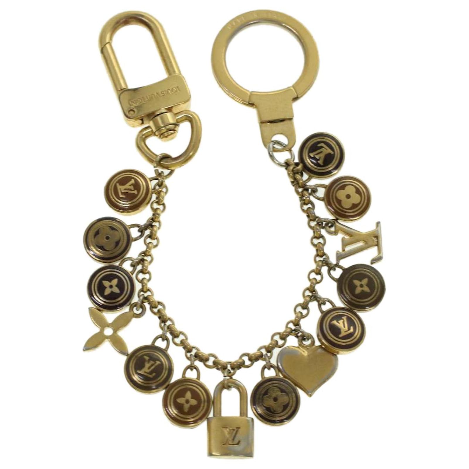 Louis Vuitton Bijoux de sac chaîne et porte clés White Metal ref.955452 -  Joli Closet