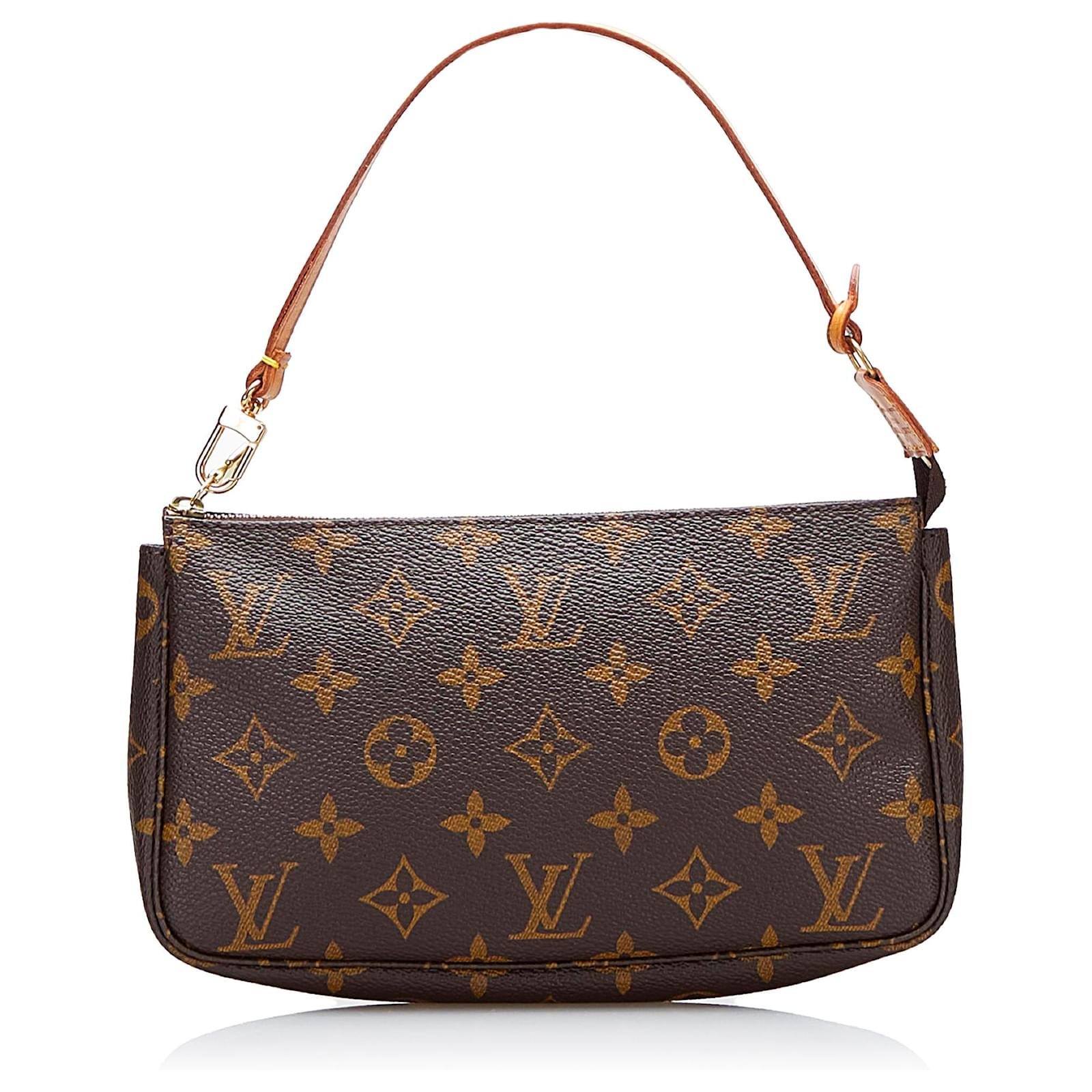 Louis Vuitton Brown Monogram Pochette Accessoires Cloth ref.945605 - Joli  Closet