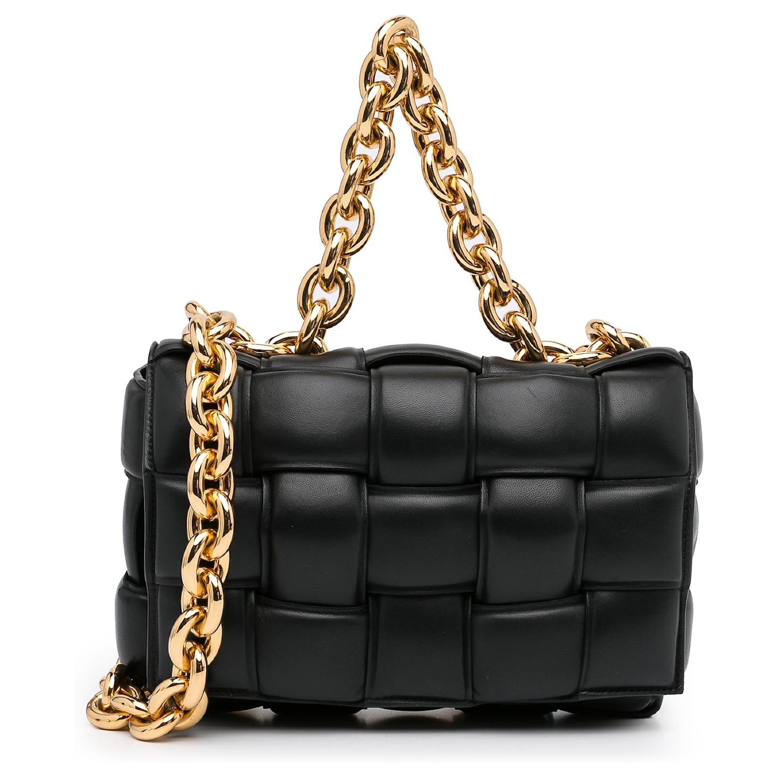 Bottega Veneta Black Padded Chain Cassette Bag - ShopStyle