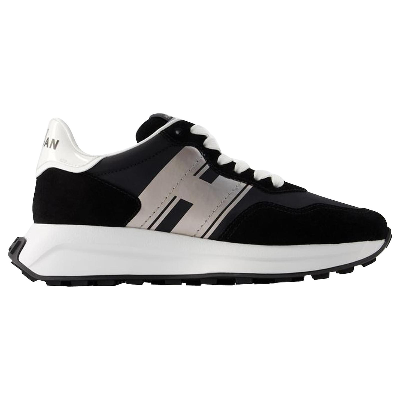 H641 Allacciato Sneakers - Hogan - Leather - Black ref
