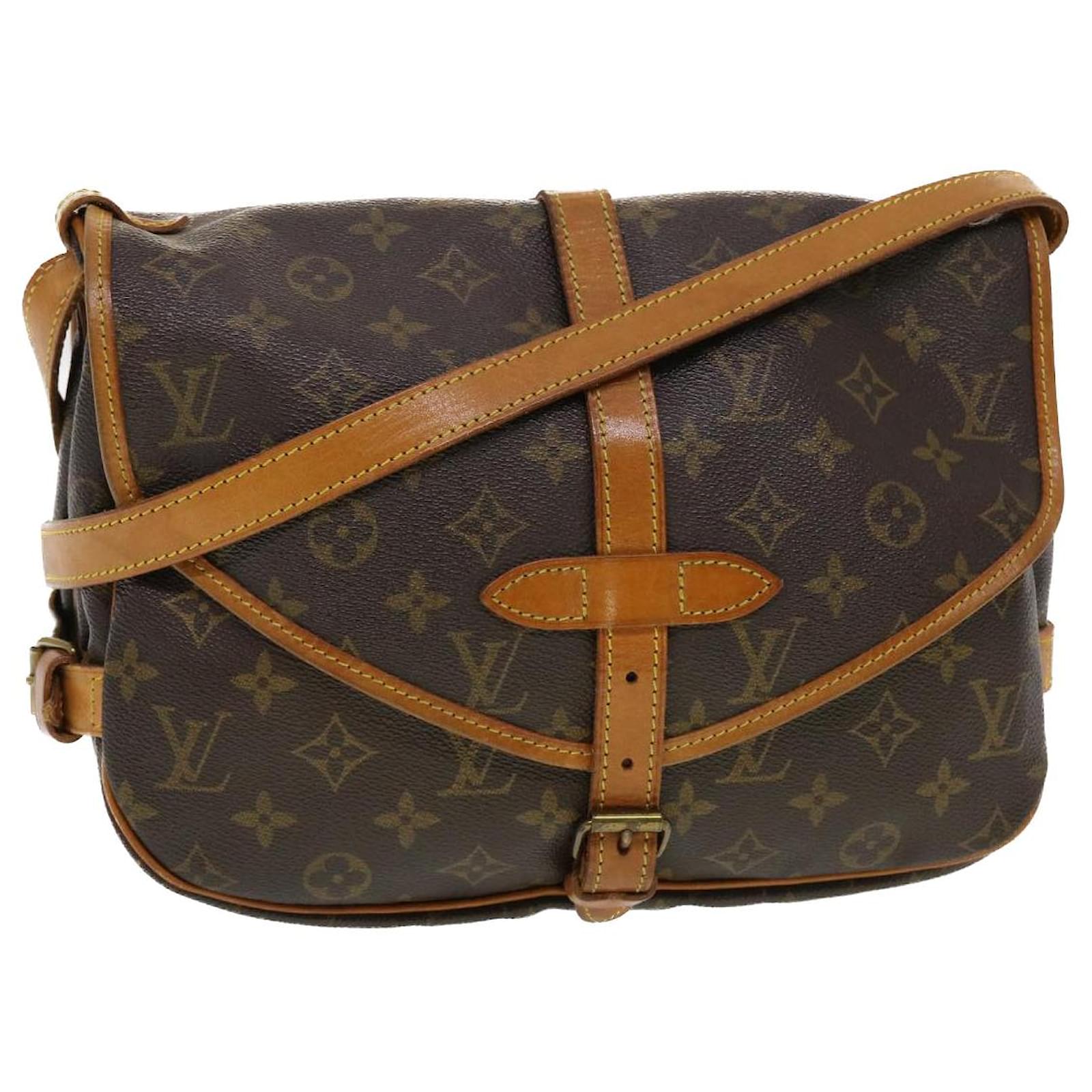 Louis Vuitton Vintage - Monogram Saumur 30 - Brown - Monogram