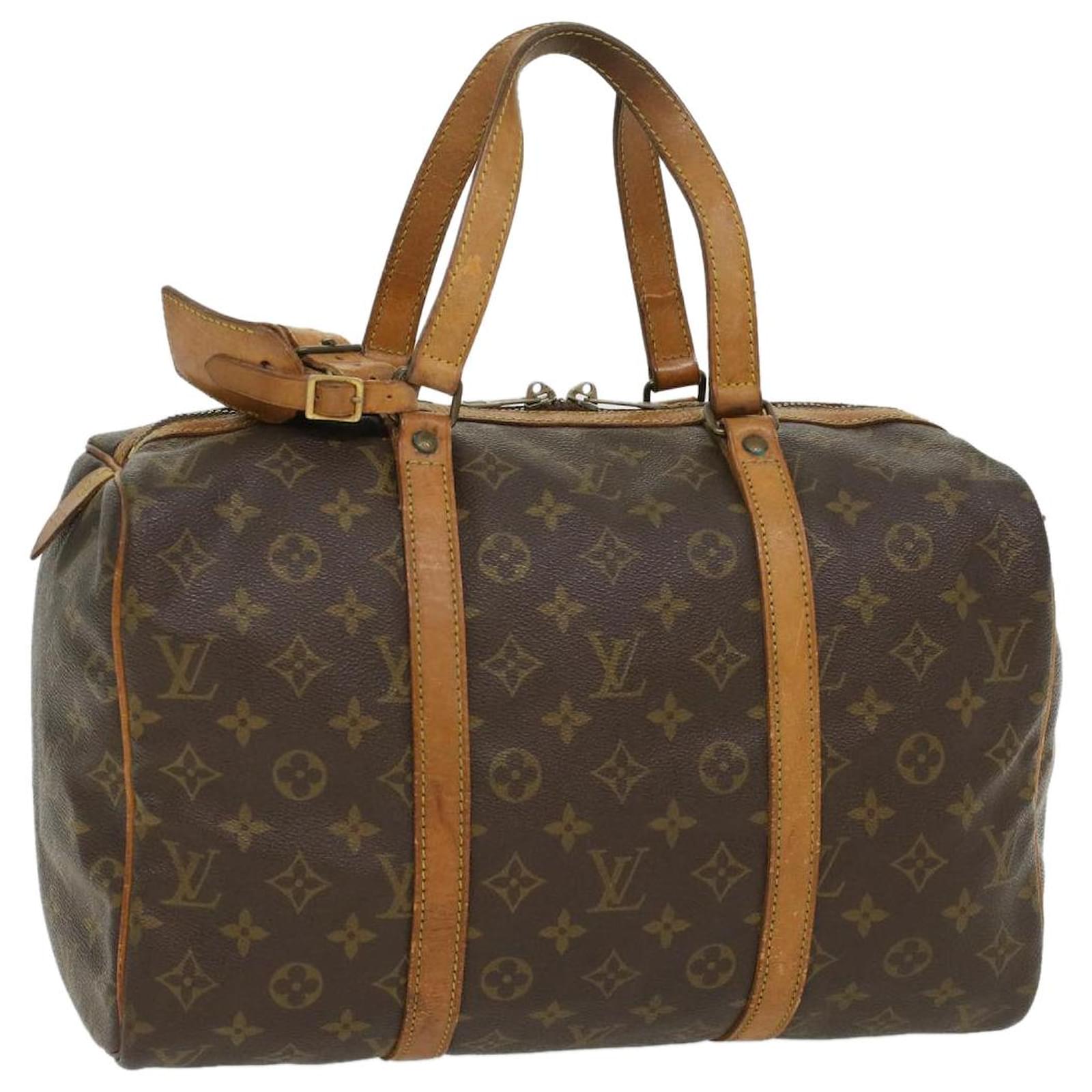 Louis Vuitton Monogram Sac Souple 35 Boston Bag M41626 LV Auth 43475 Cloth  ref.947390 - Joli Closet