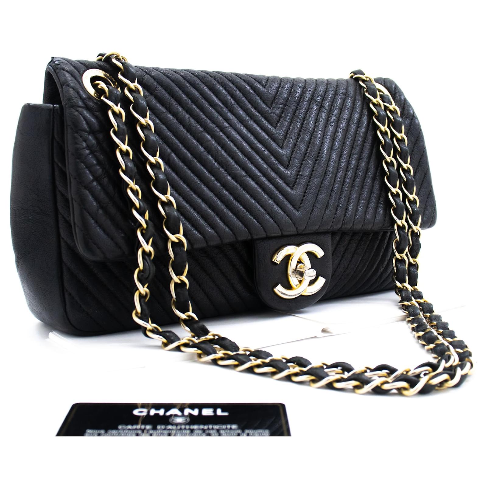 Chevron flap bag chanel sale