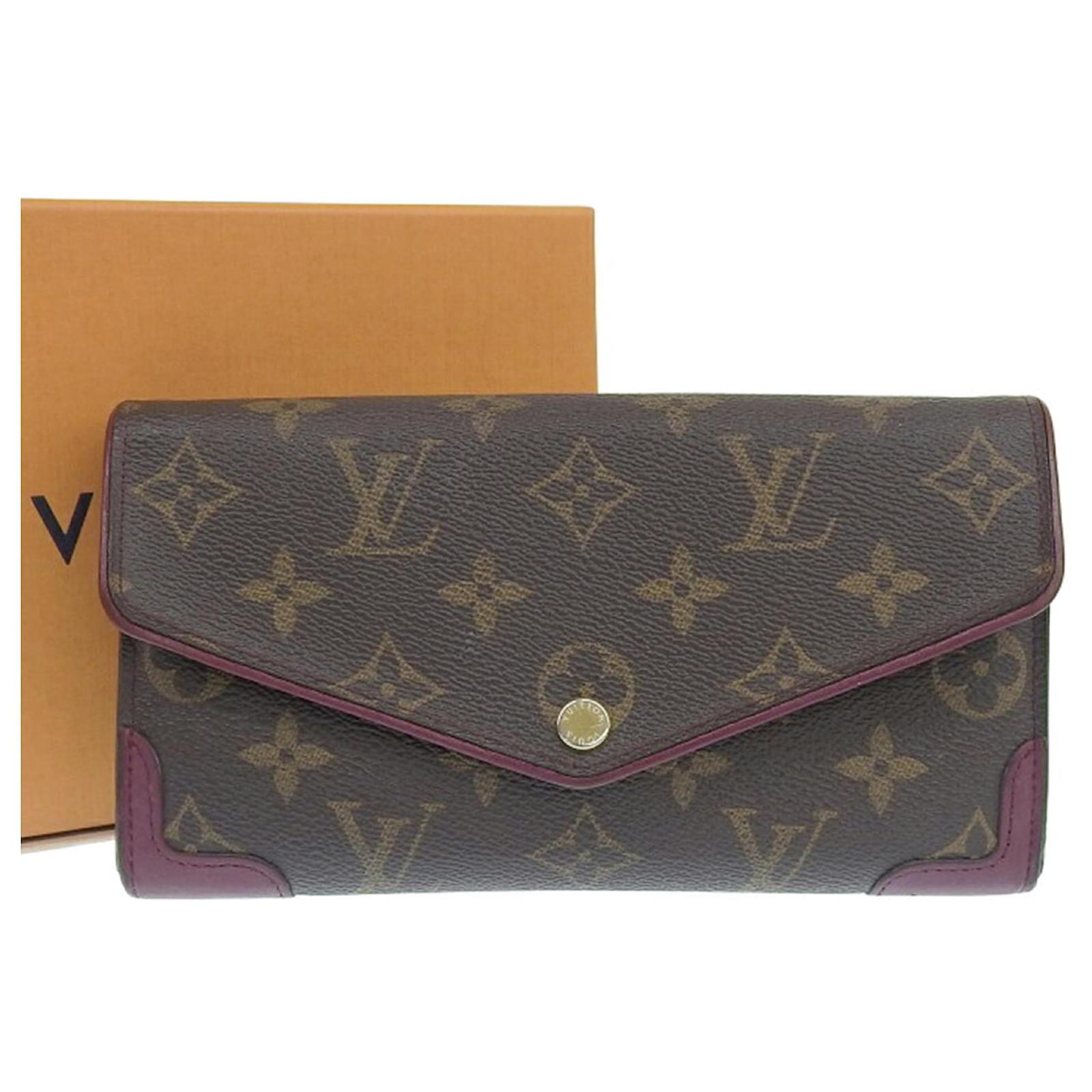 Louis Vuitton Retiro Sarah Long Bifold Wallet