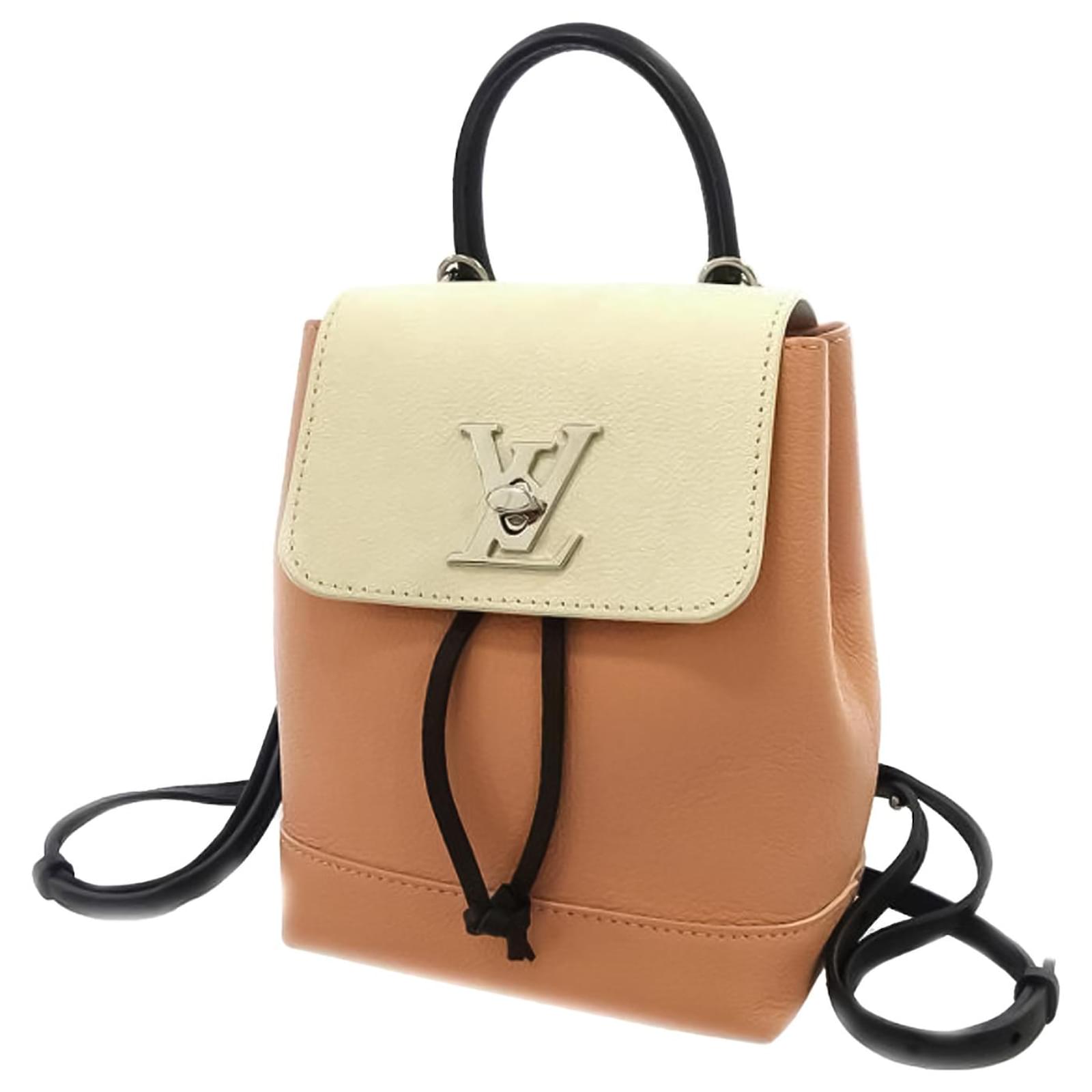 Louis Vuitton Mini mochila rosa Lockme Cuero Becerro ref.947869 - Joli  Closet
