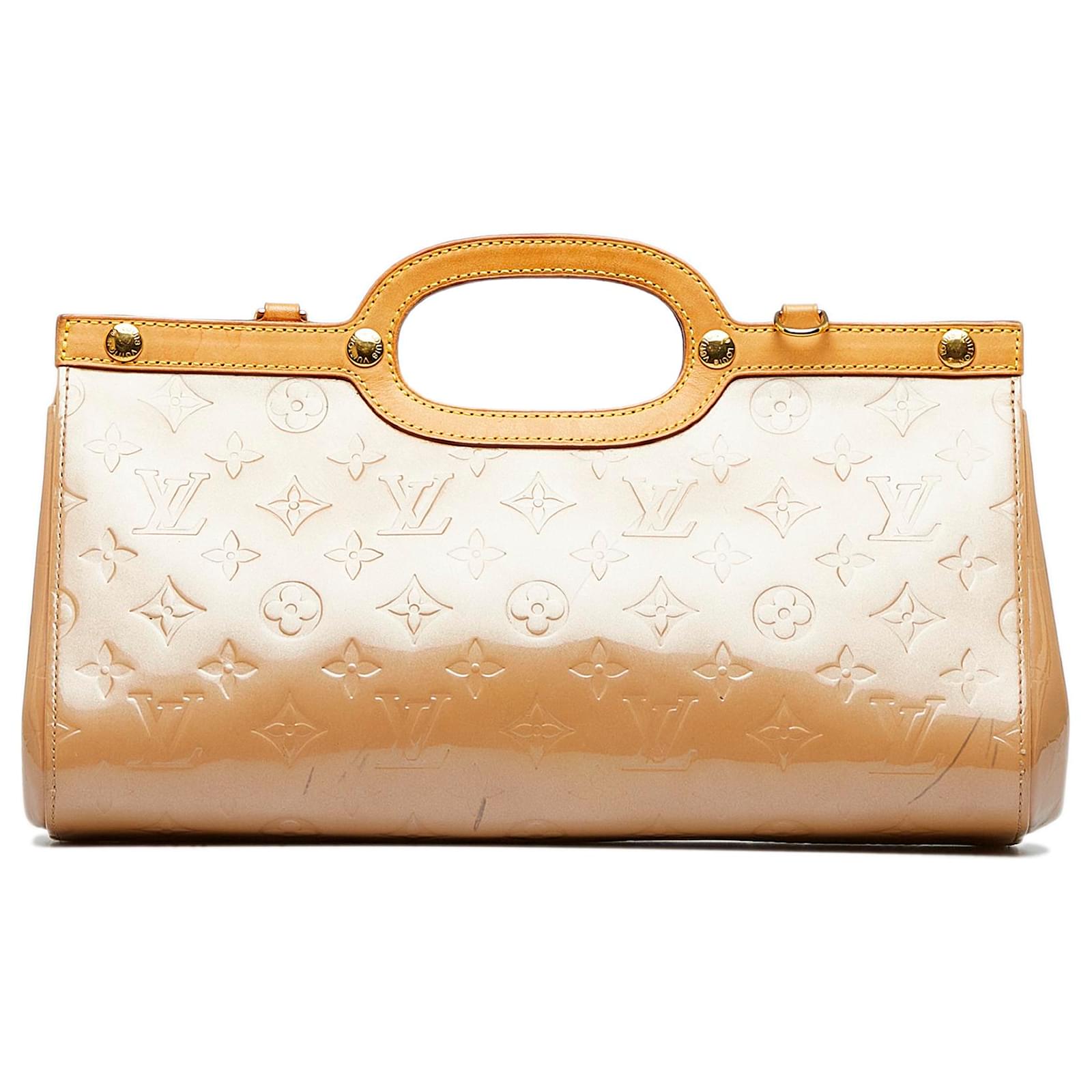 Louis Vuitton Noisette Vernis Roxbury Drive Bag