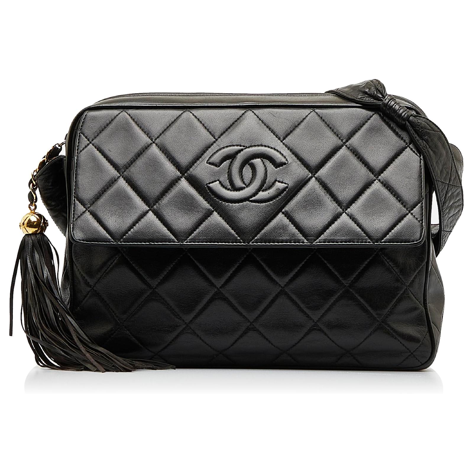 Chanel Pink Pebbled Leather Crossbody Bag –