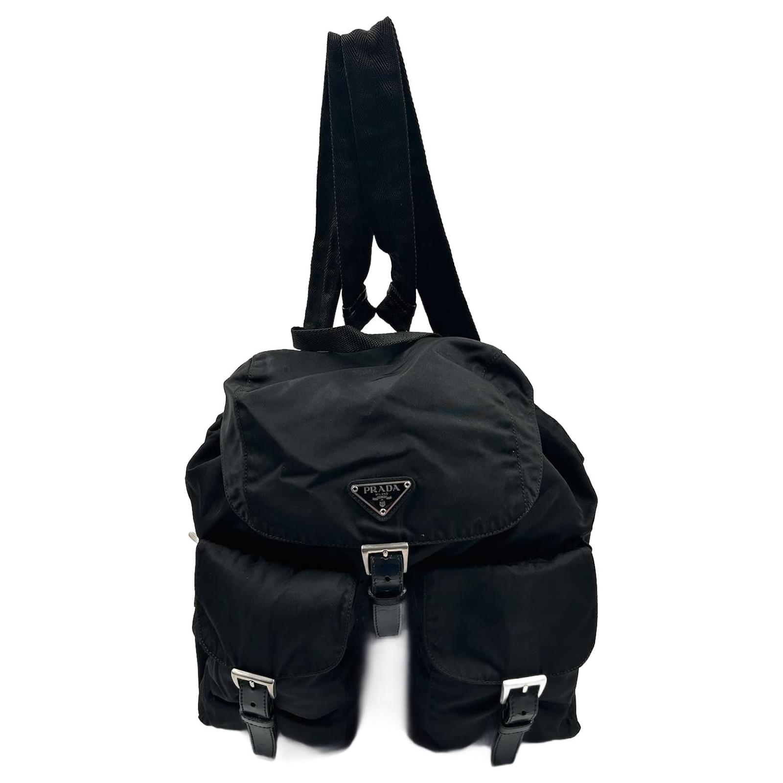 Black Prada Nylon Backpack