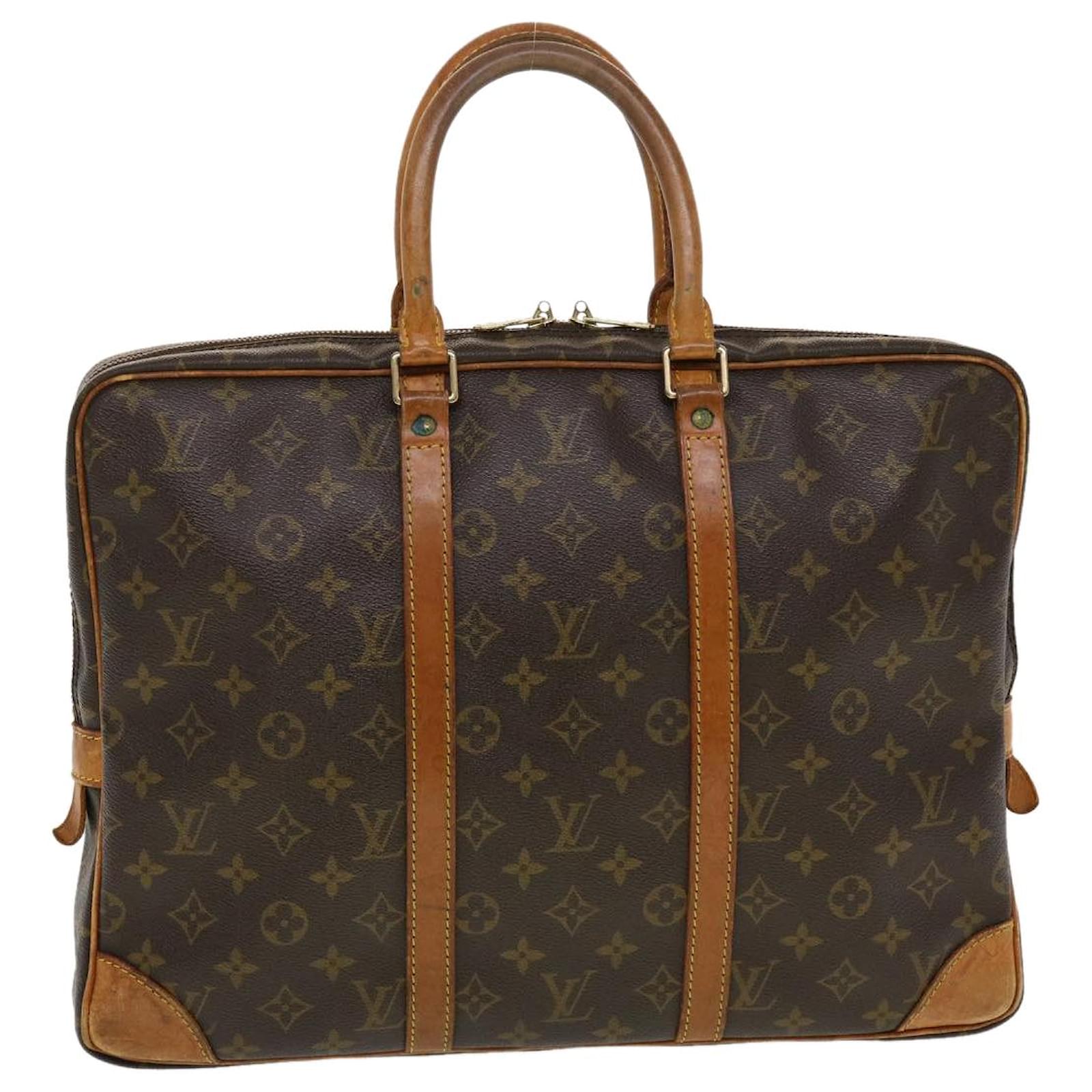 Authentic Louis Vuitton Monogram Serviette Conseiller Business Bag M53331