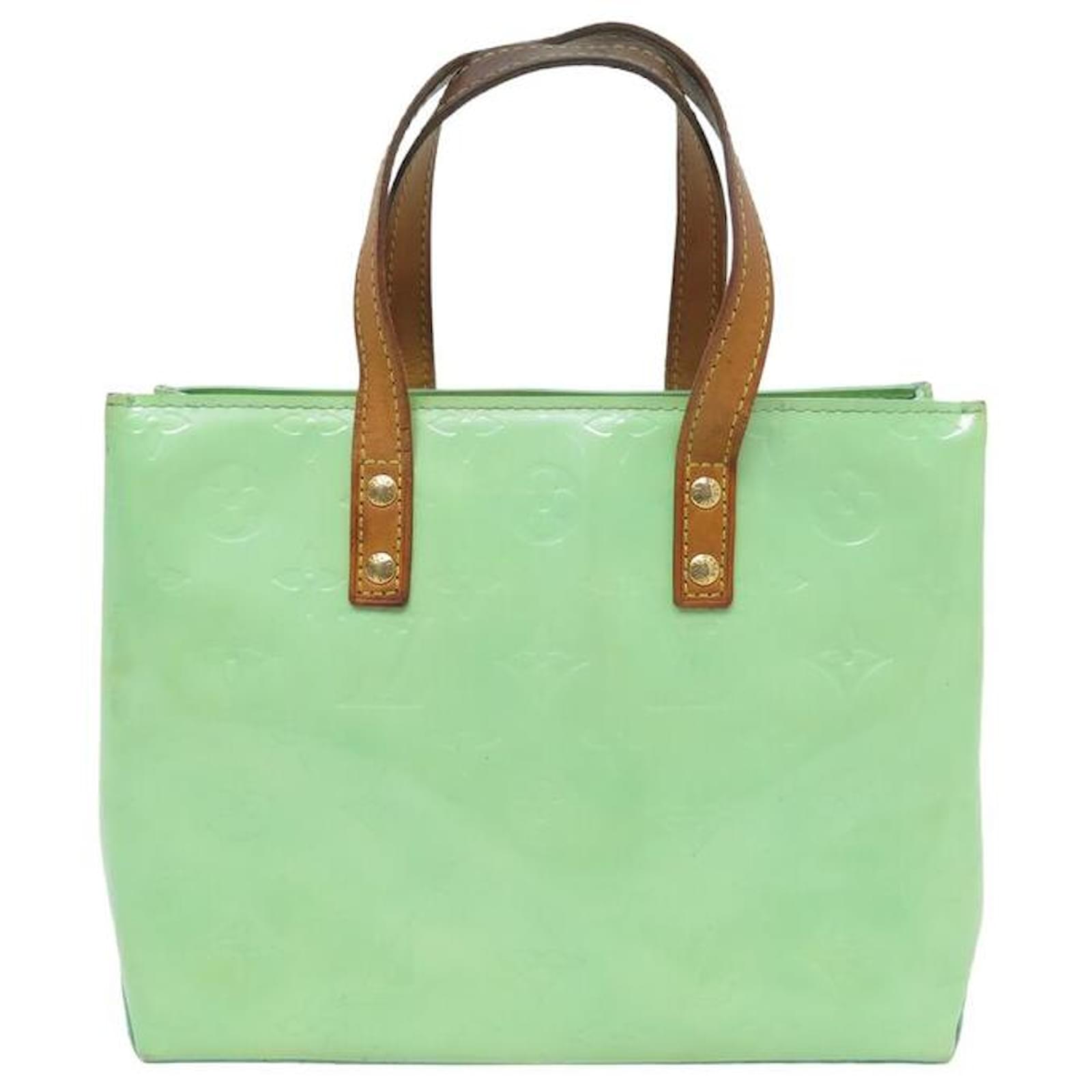 LOUIS VUITTON Handbag M91145 Lead PM Monogram Vernis green green