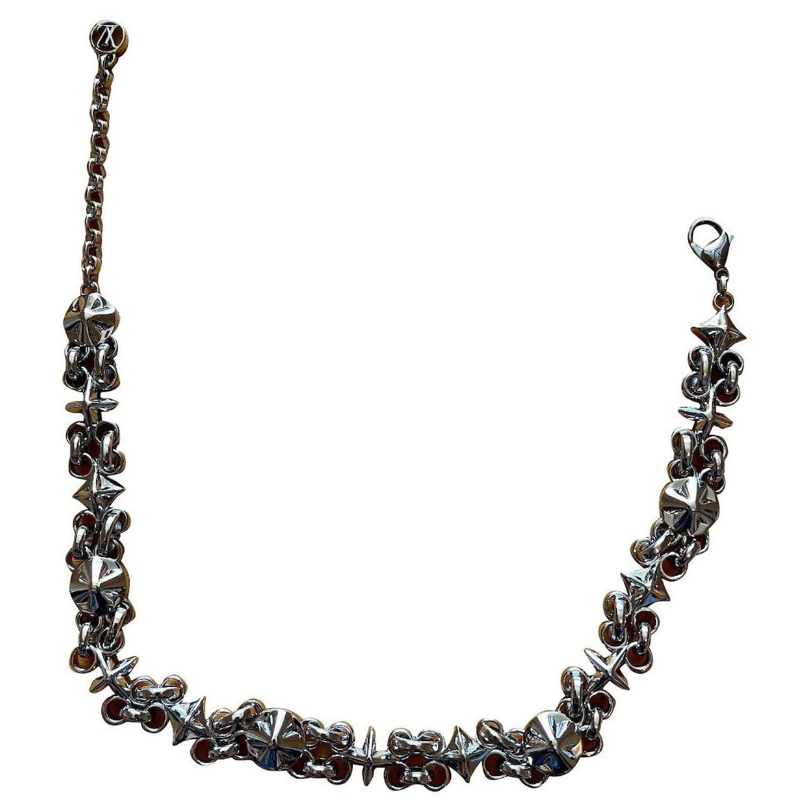 Louis Vuitton - My Flower Chain Necklace - Metal - Golden - Women - Luxury