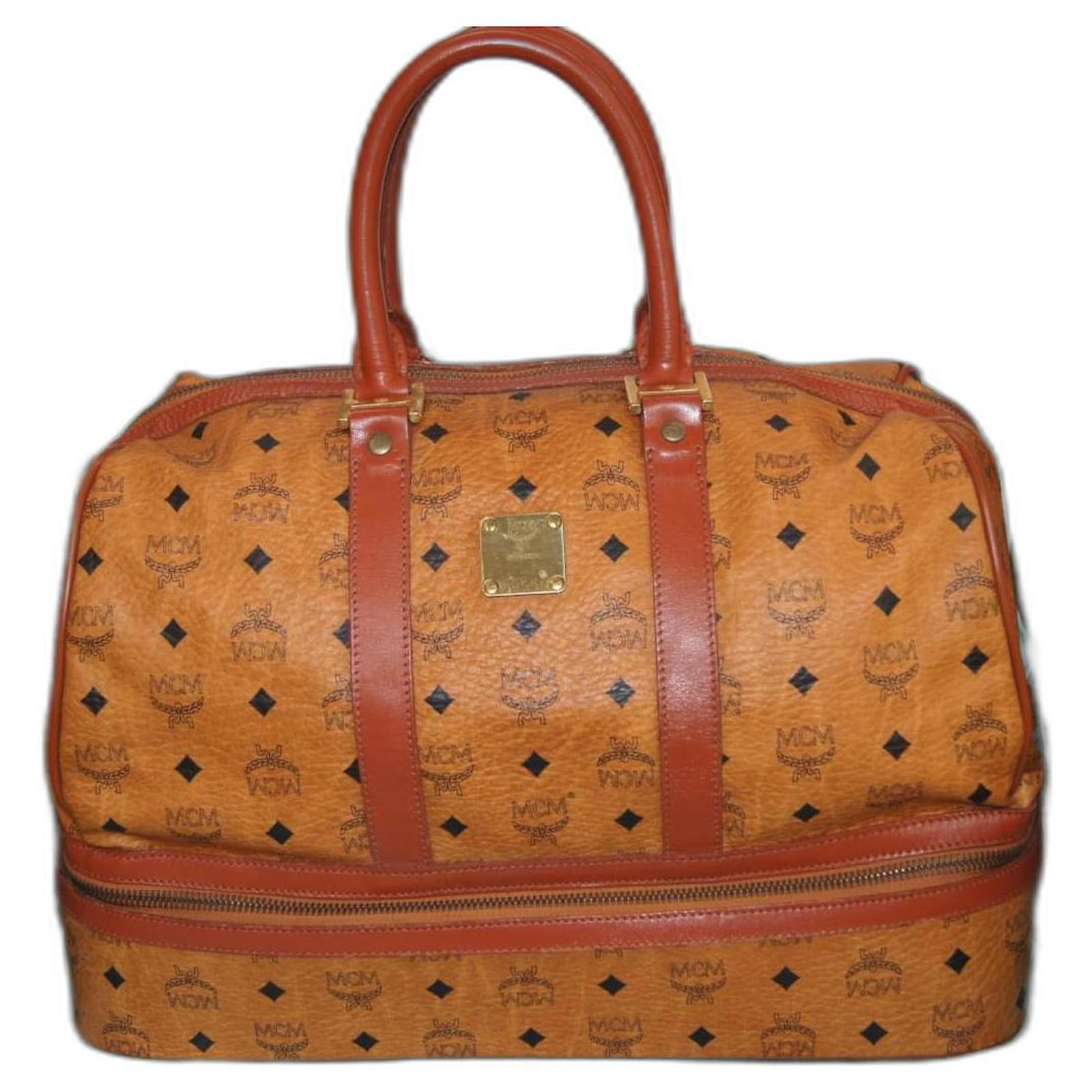 Sac De Voyage MCM Weekender Vintage - Noir - Visetos - Unisexe - Allemagne