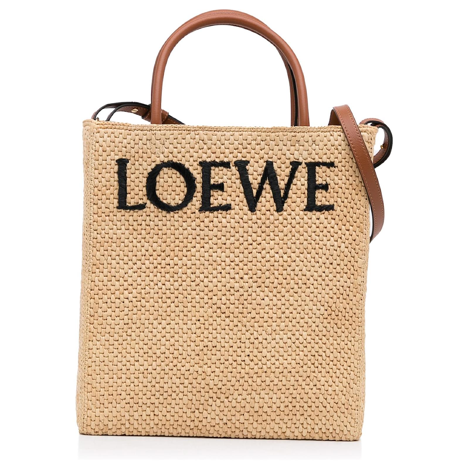 Loewe Women's Standard A4 Raffia Tote Bag