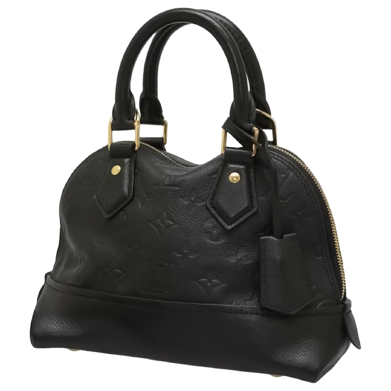 Louis Vuitton Black Monogram Empreinte Neo Alma PM Leather ref.951498 -  Joli Closet