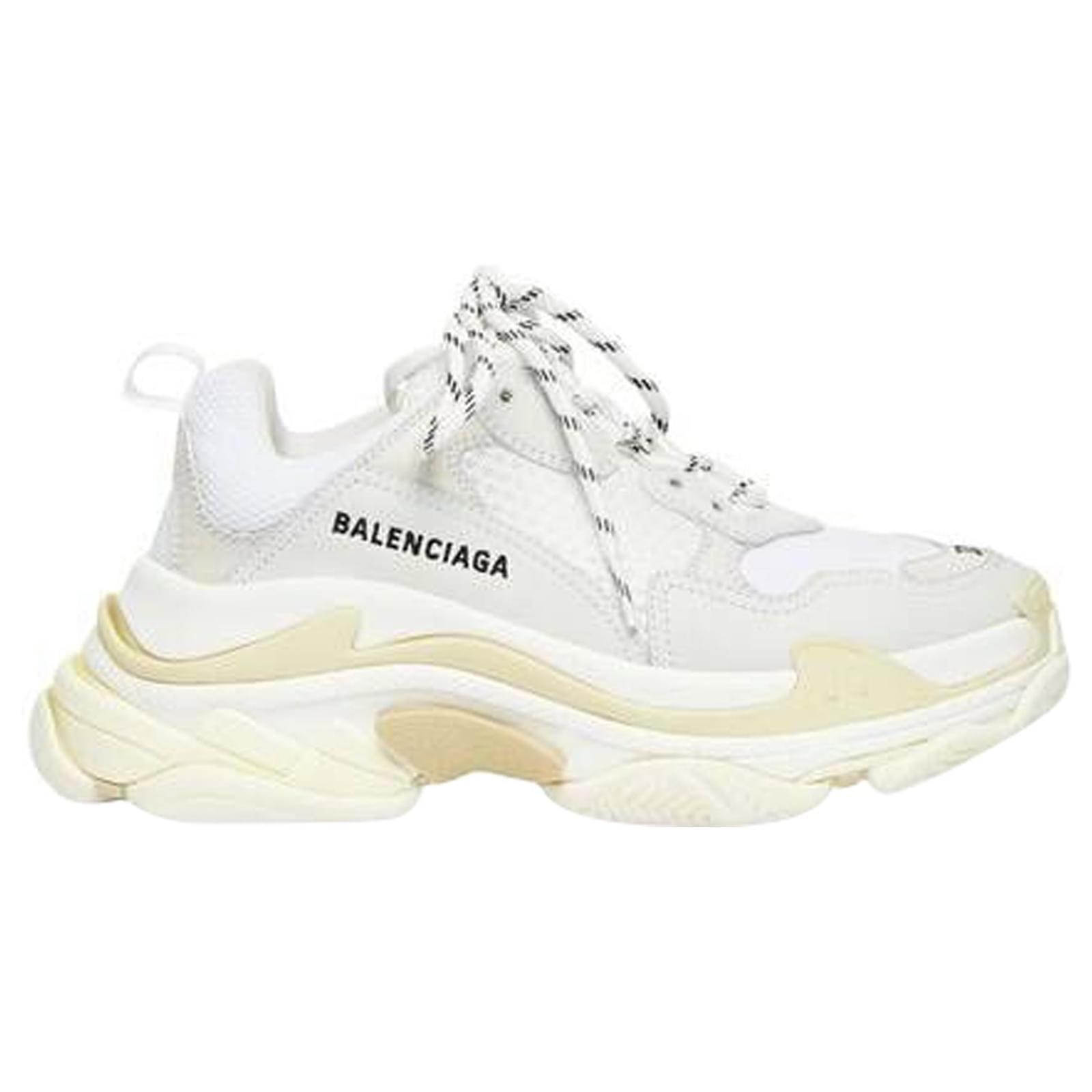 Balenciaga Women's Triple S Clear Sole Sneaker