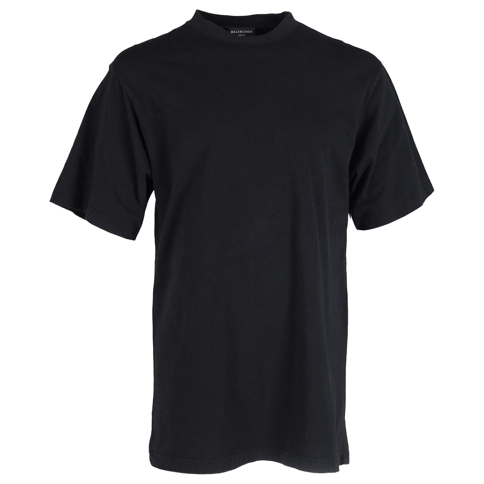 balenciaga t shirt back logo