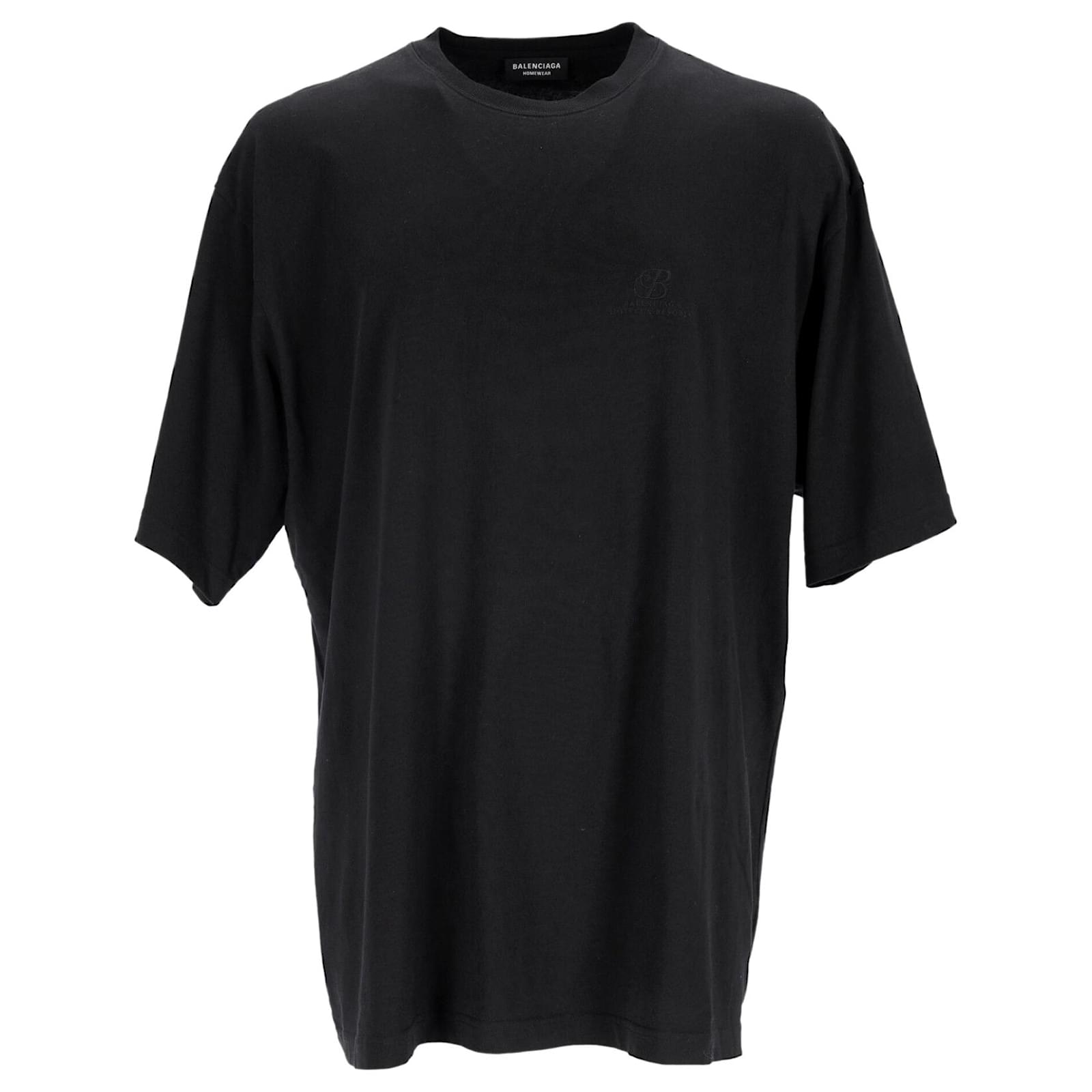 Balenciaga Hotels & Resorts T-shirt in Black Cotton ref.952116 - Joli Closet