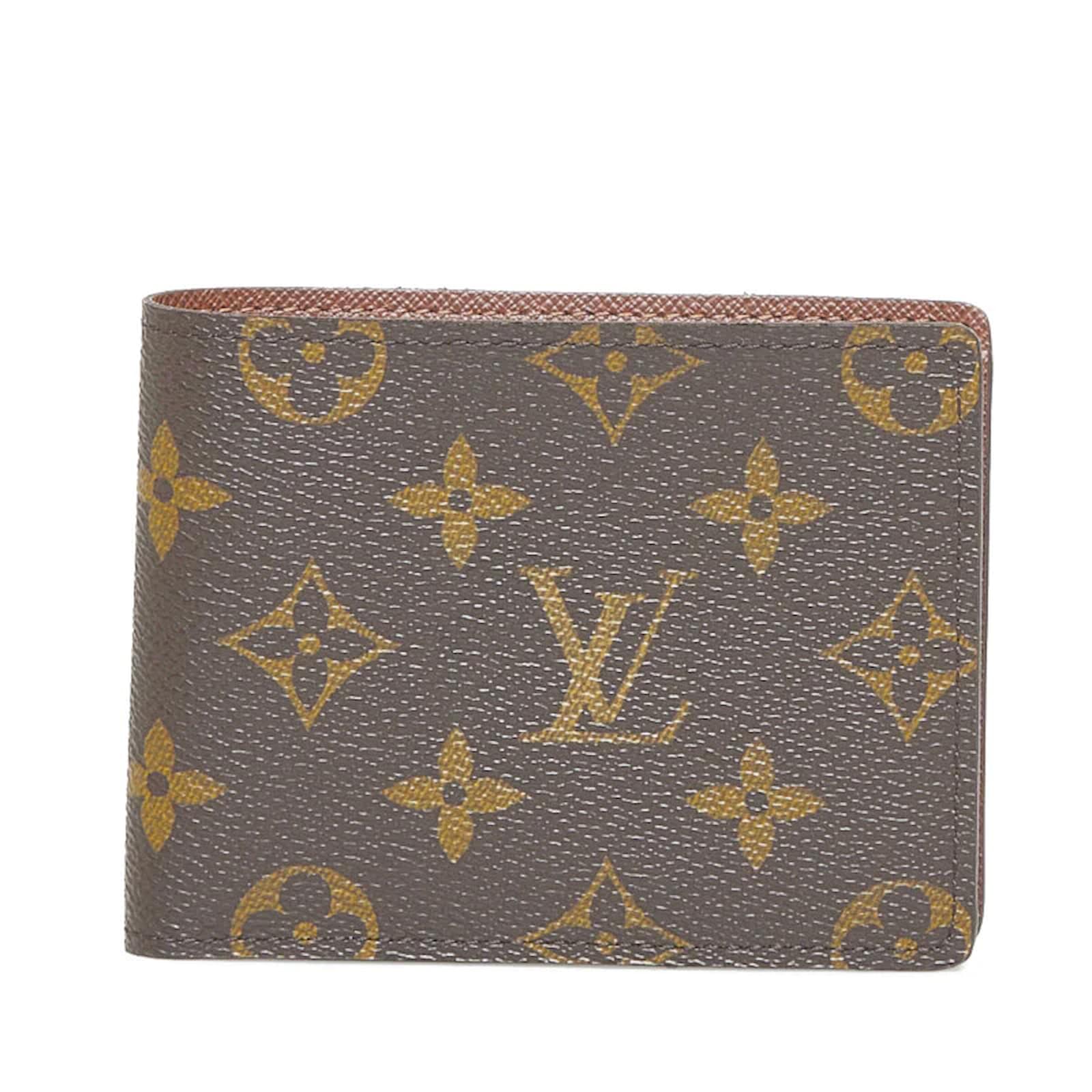 LOUIS VUITTON LV Multiple Wallet Short Wallet M60895 Monogram Brown