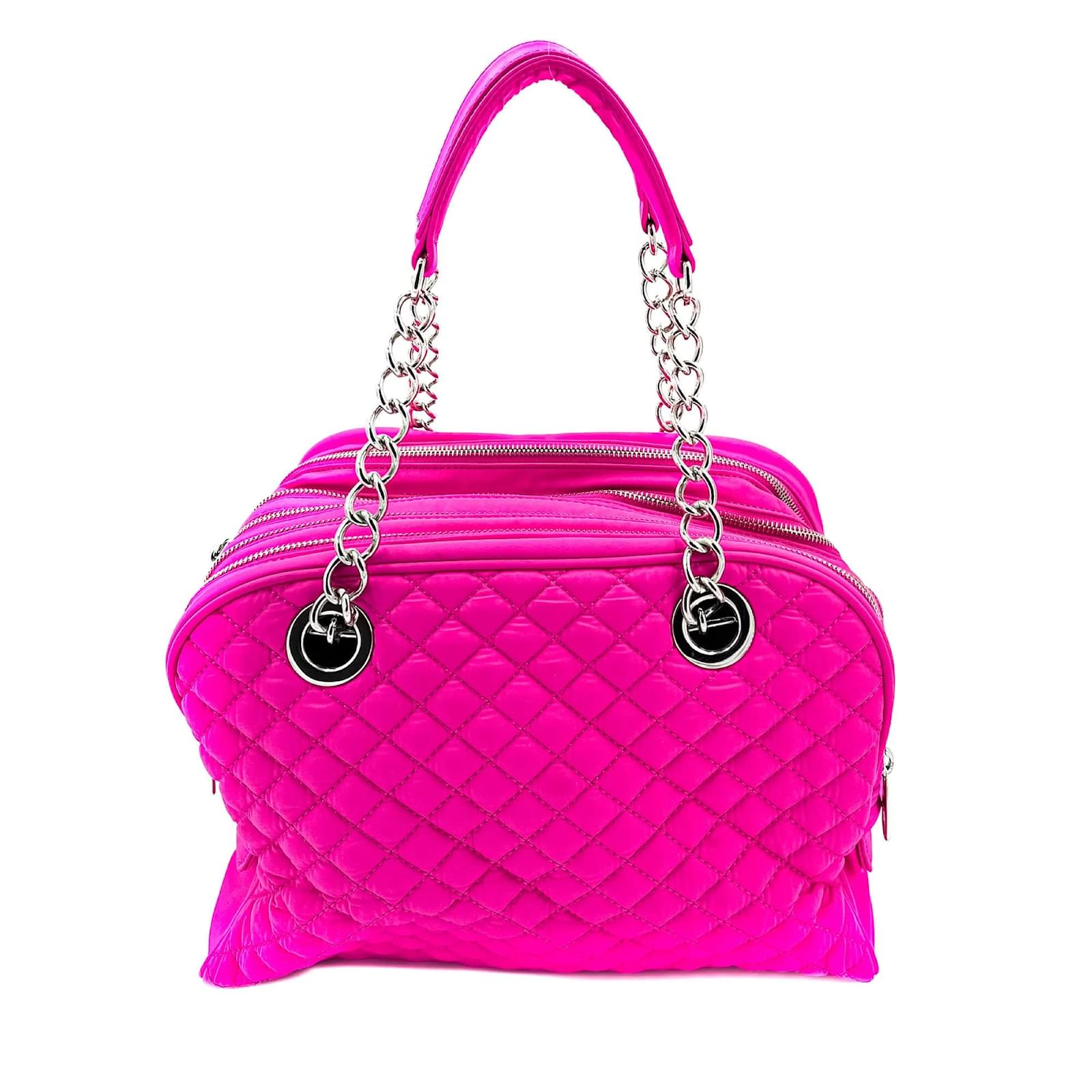 Dolce & Gabbana Lily Glam Nylon Pink Bag Synthetic ref