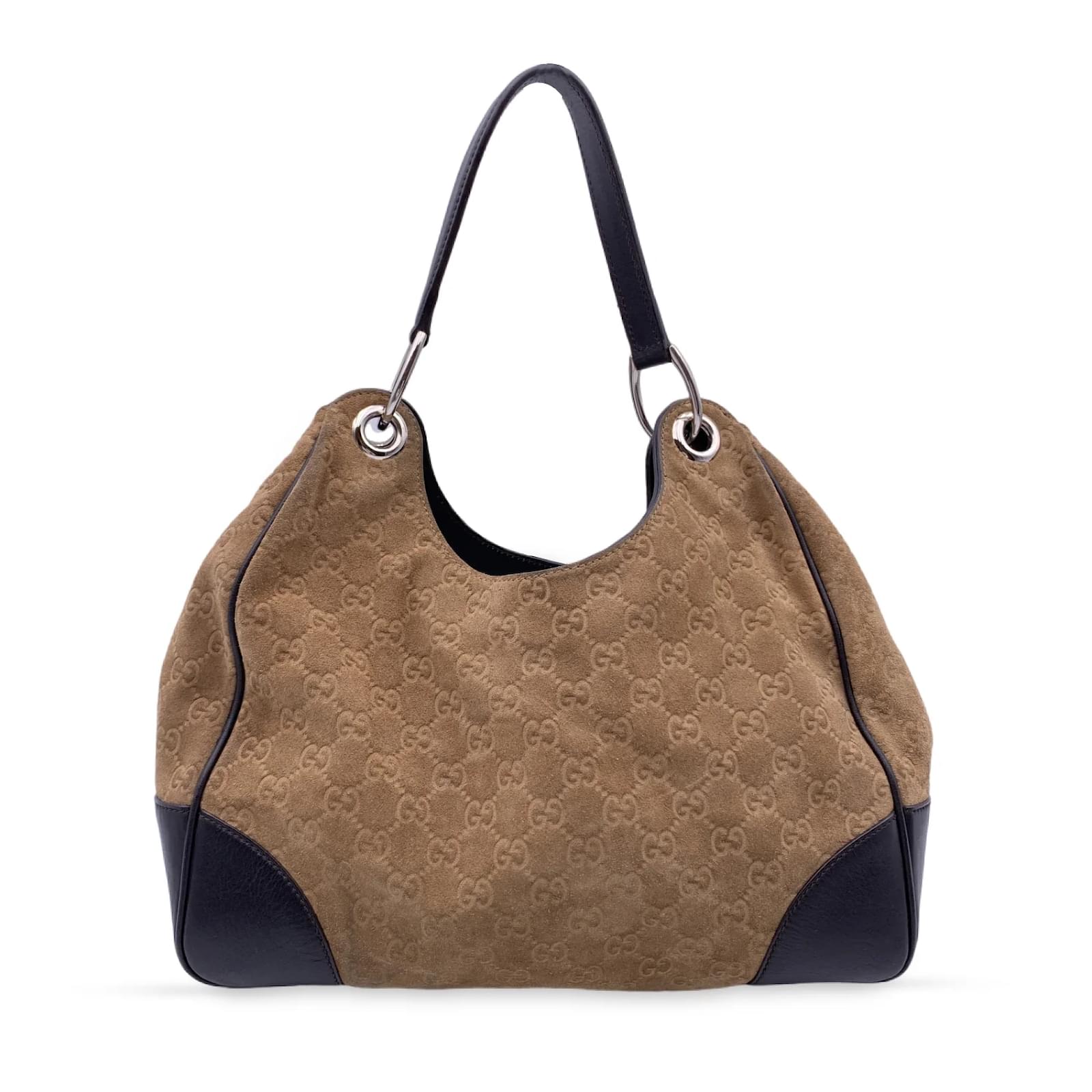 Bolsa Gucci Original Sukey GG Canvas Medium Hobo Monograma Feminina