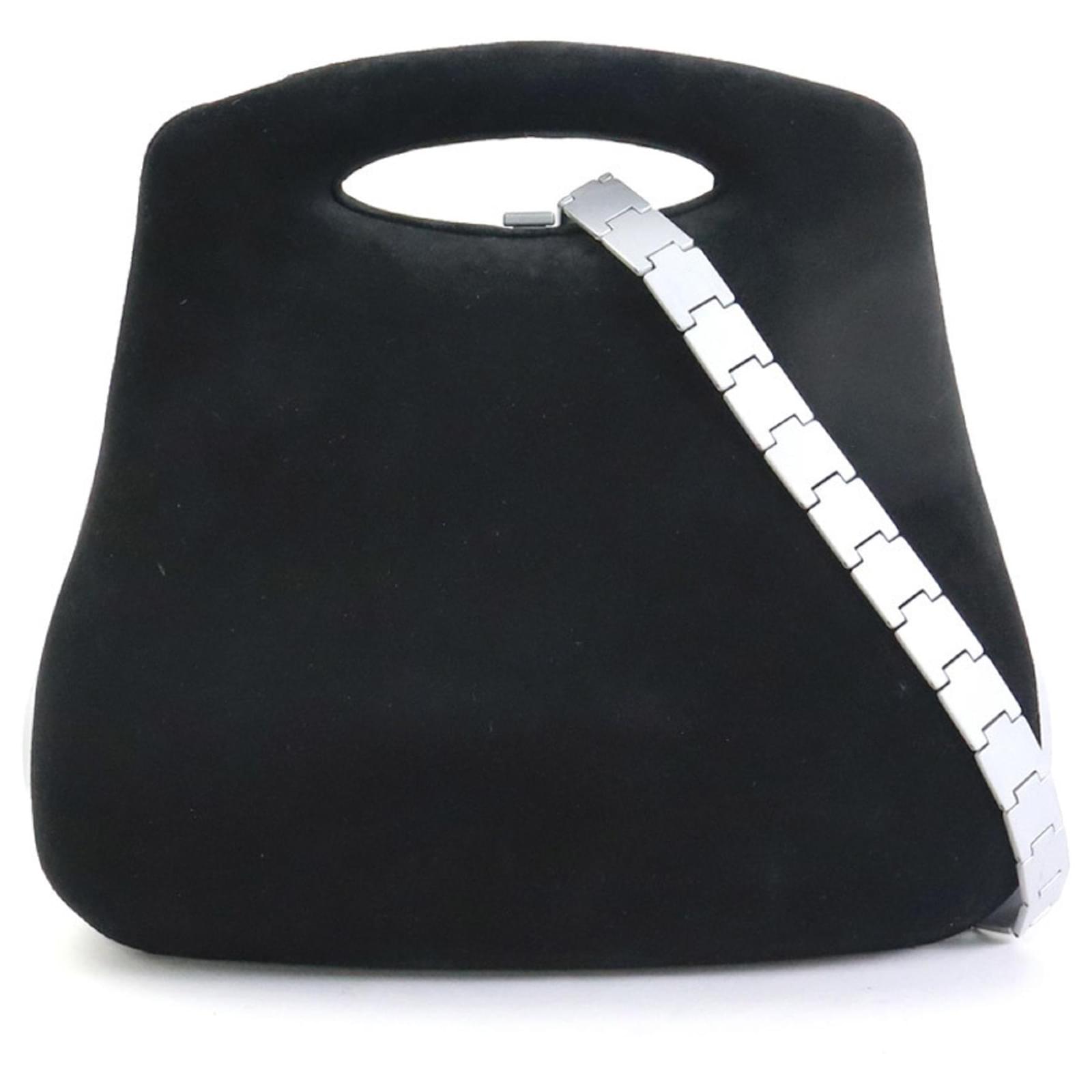 Timeless Chanel butt bag Black Suede ref.953324 - Joli Closet