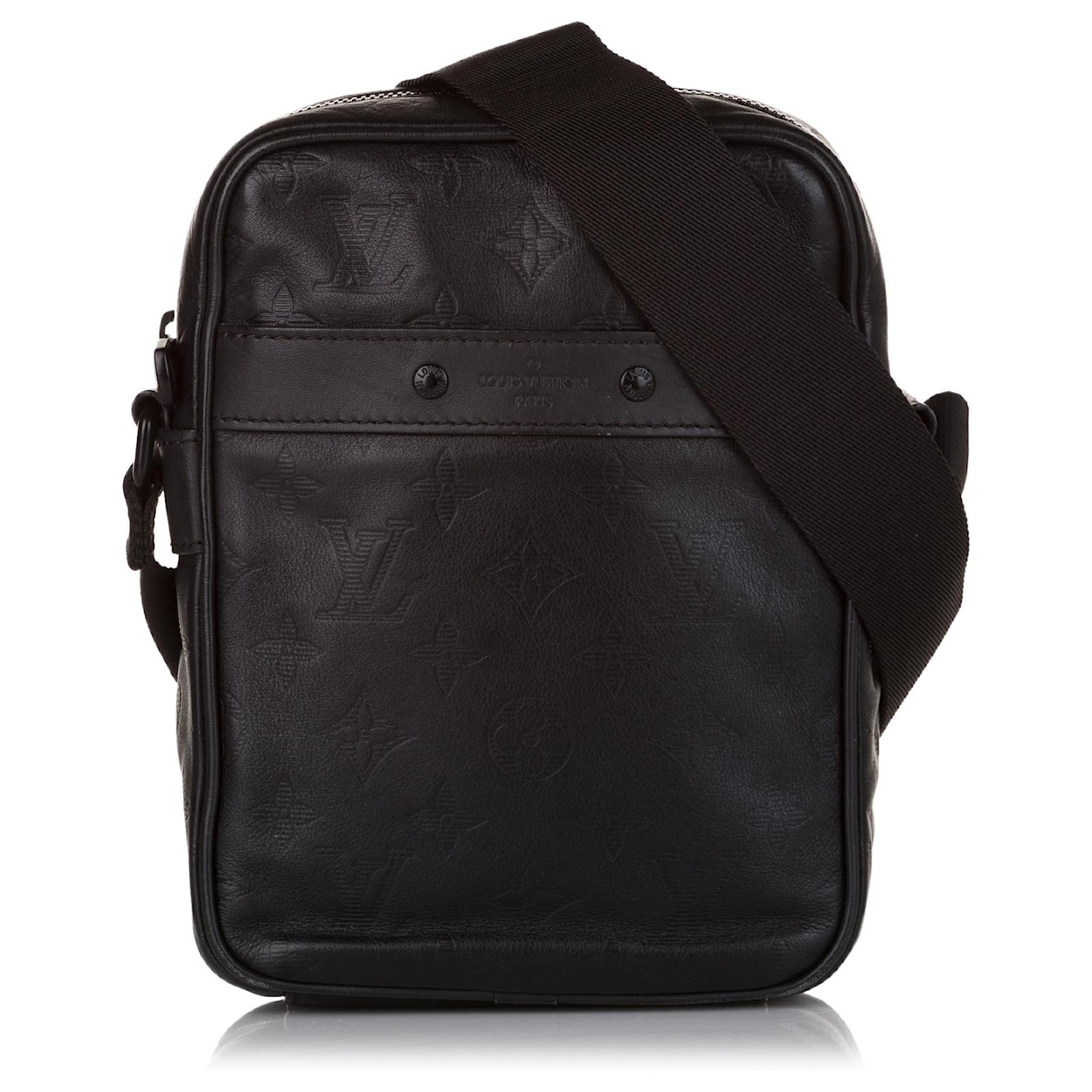 Louis Vuitton, Bags, Louis Vuitton Danube Handbag Epi Leather With  Monogram Canvas Slim