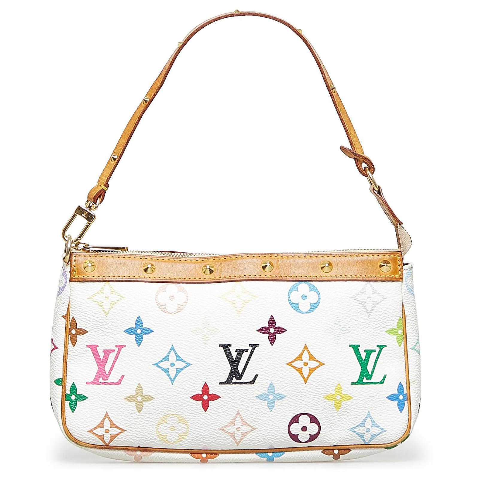Louis Vuitton, Bags, Louis Vuitton Handbag Shoulder Bag 2way Monogram Multicolor  Pochette Accessoi