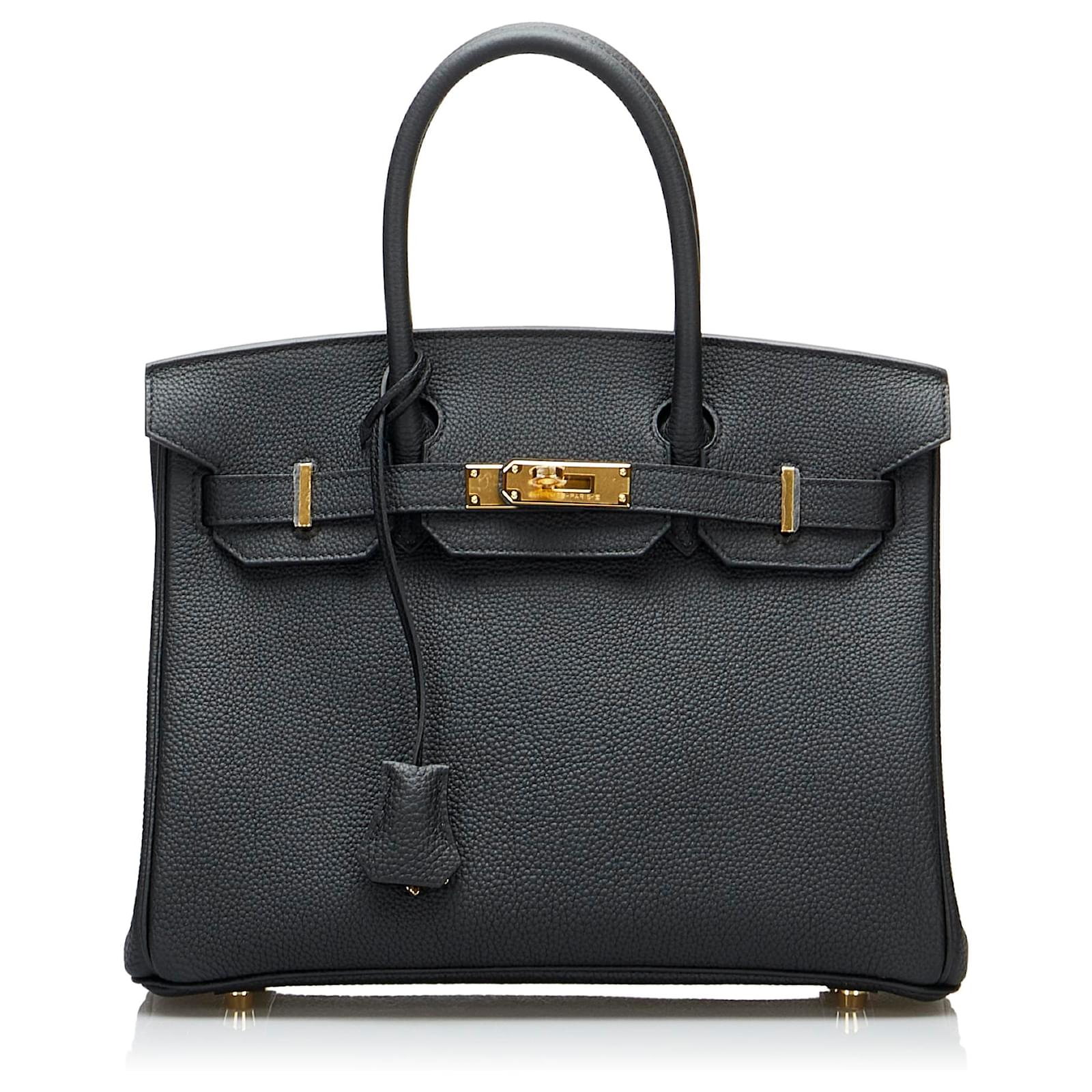 Hermès Hermes Black 2023 Togo Birkin 30 Leather Pony-style calfskin  ref.953462 - Joli Closet