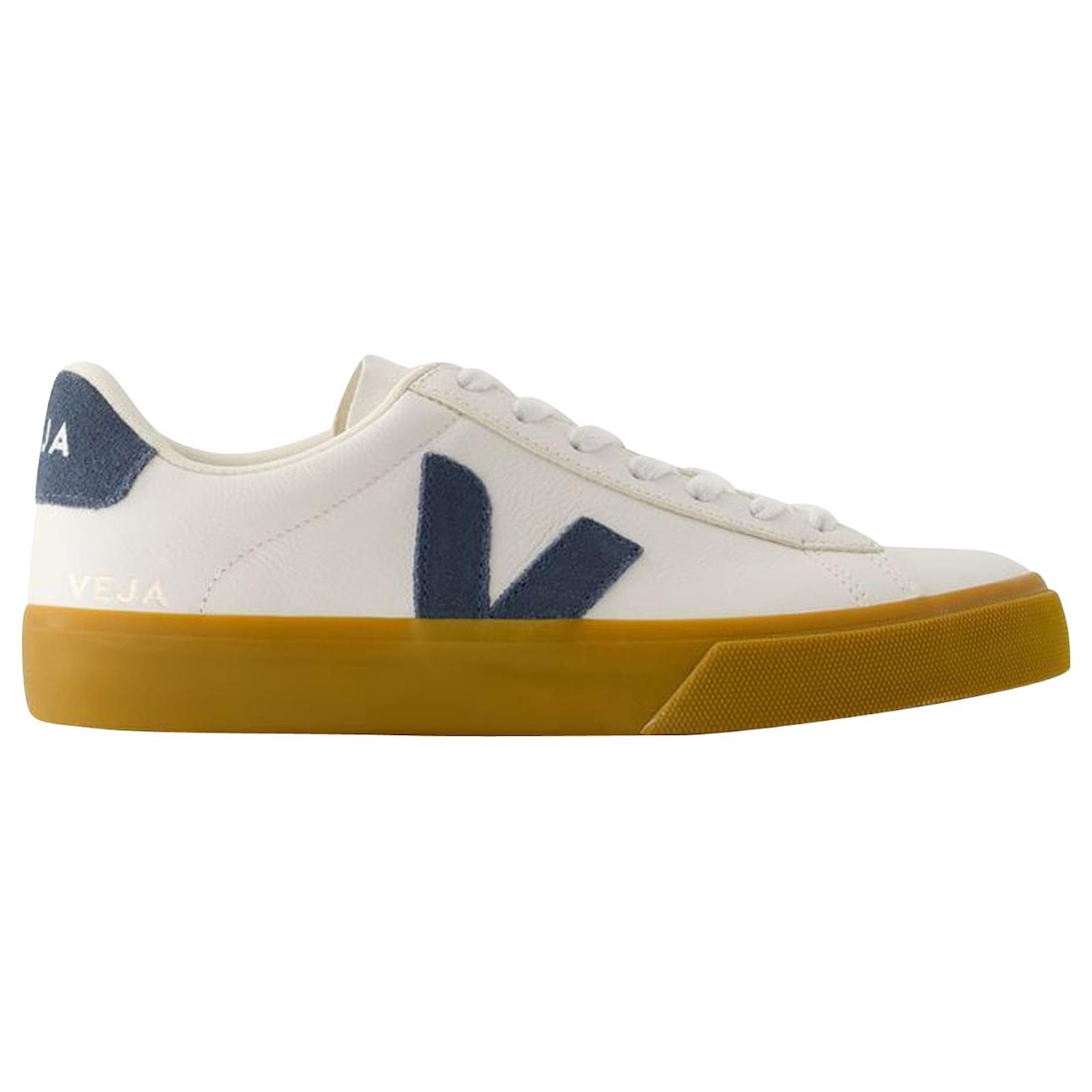 Baskets Campo Veja Cuir Blanc ref.953963 Joli Closet