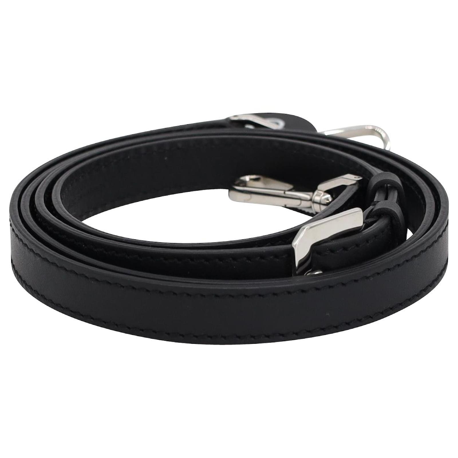 Goyard Adjustable Shoulder Bag Strap in Black Calfskin Leather Pony-style  calfskin ref.953973 - Joli Closet