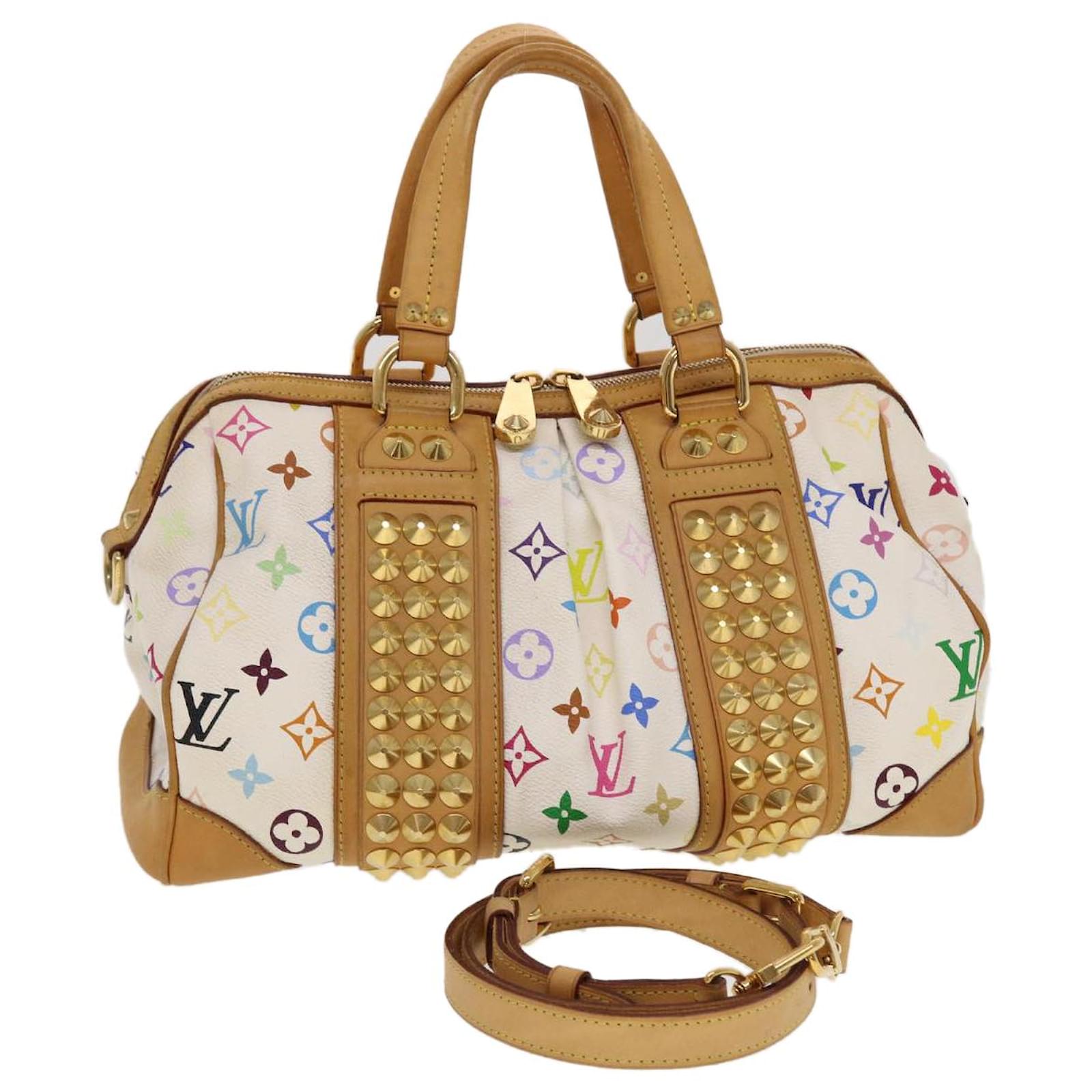 Bolso de mano con monograma Louis Vuitton de color Blanco