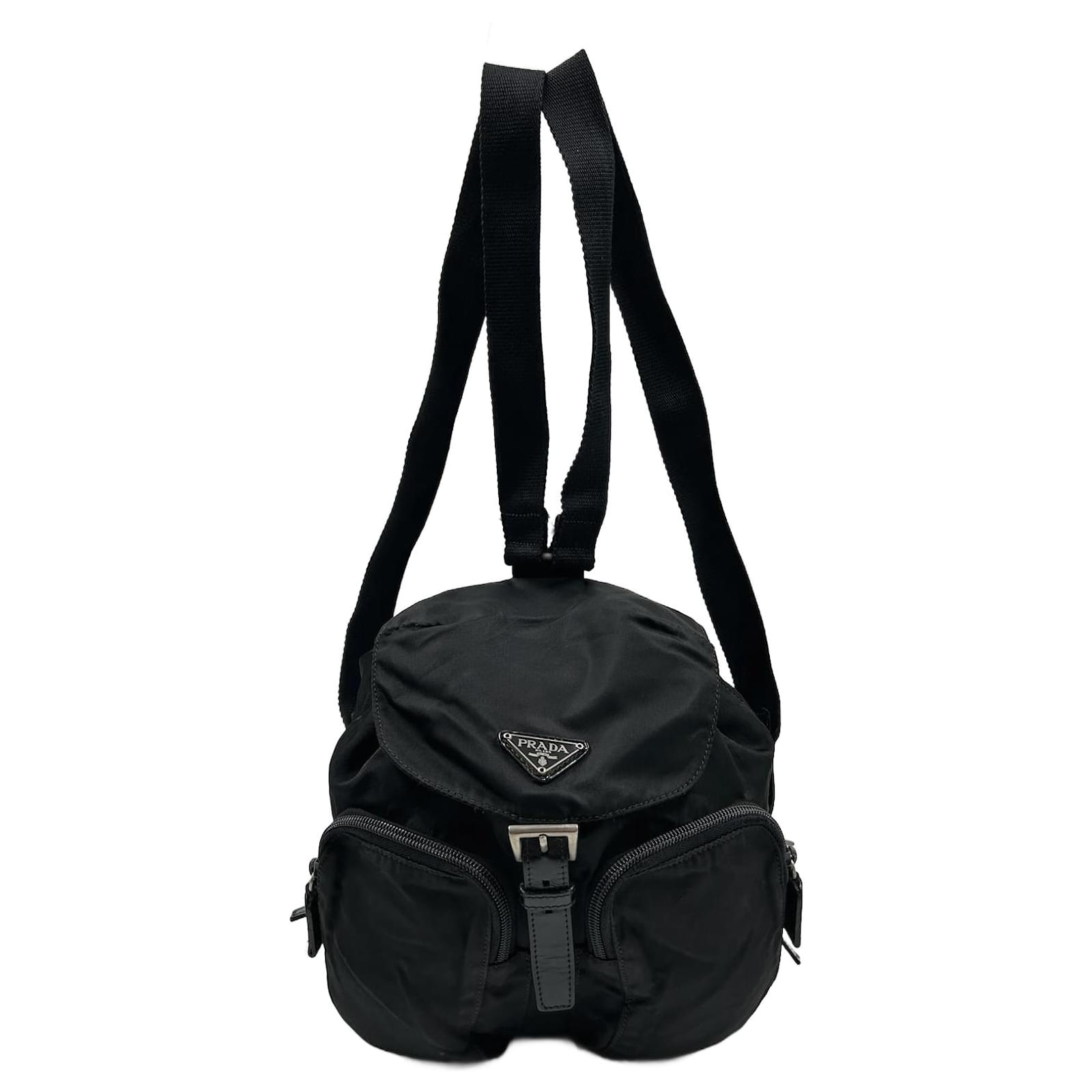 Black Prada Nylon Backpack ref.954198 - Joli Closet