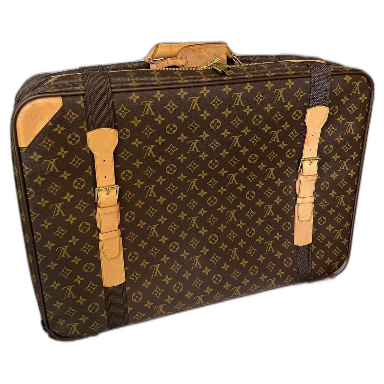Louis Vuitton Satellite Suitcase 65 Brown Cloth ref.954341 - Joli
