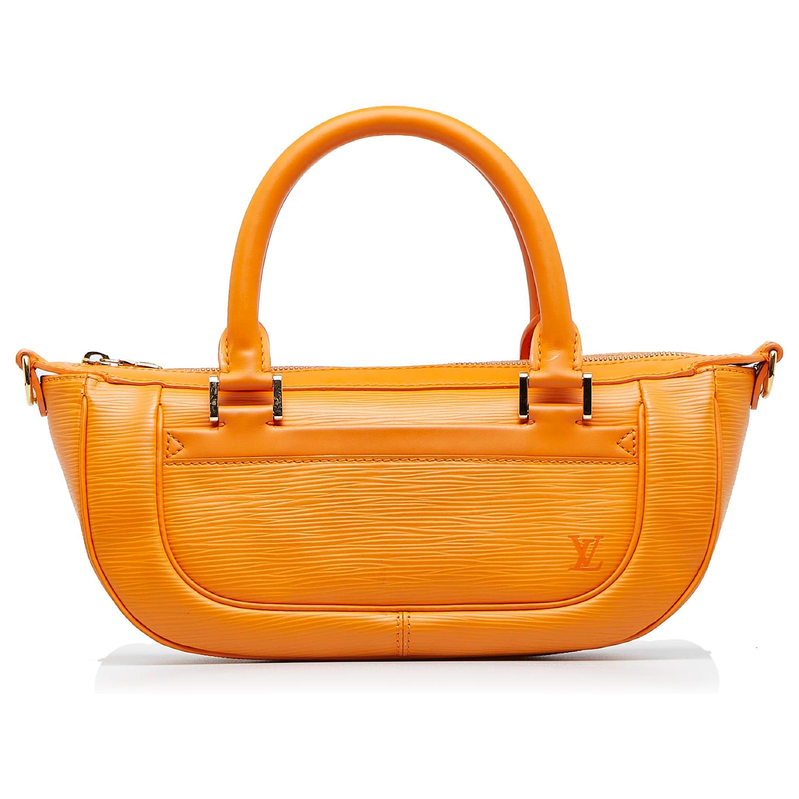 Louis Vuitton Orange Epi Dhanura PM Leather ref.954550 - Joli Closet